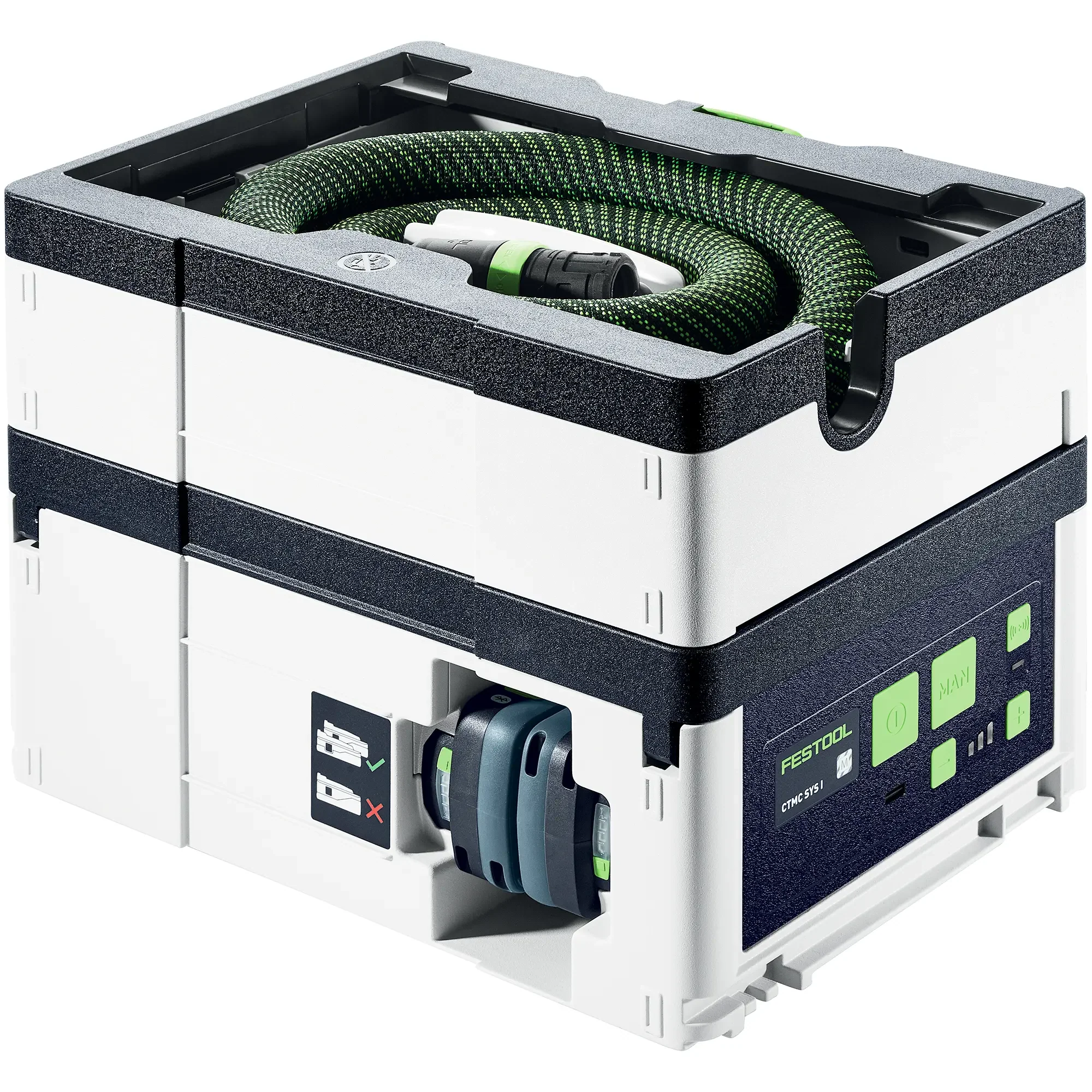 Aspiratore Festool CLEANTEC CTLC SYS I-Basic 18Vx2 - Image 3