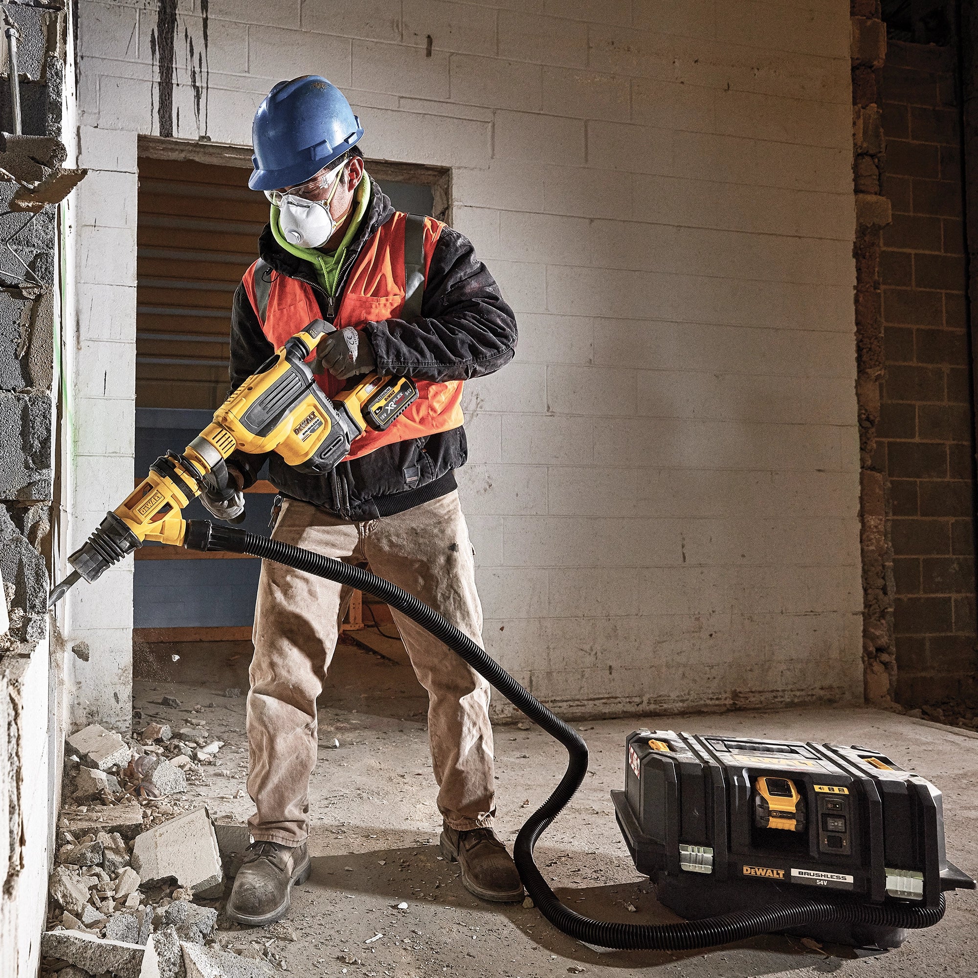Aspiratore solidi/liquidi Dewalt DCV586MT2-QW 54V 6Ah - Image 3