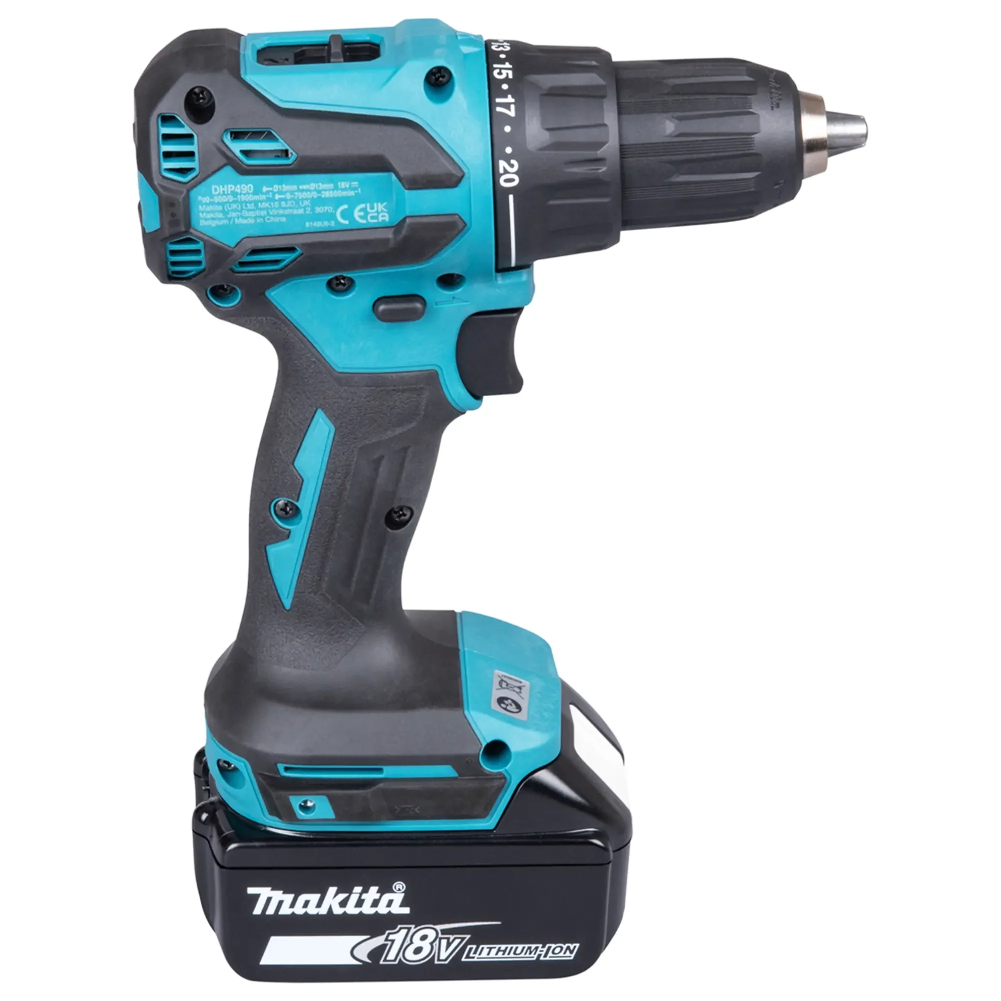 Avvitatore a percussione Makita DHP490RFX3 18V 3Ah - Image 7