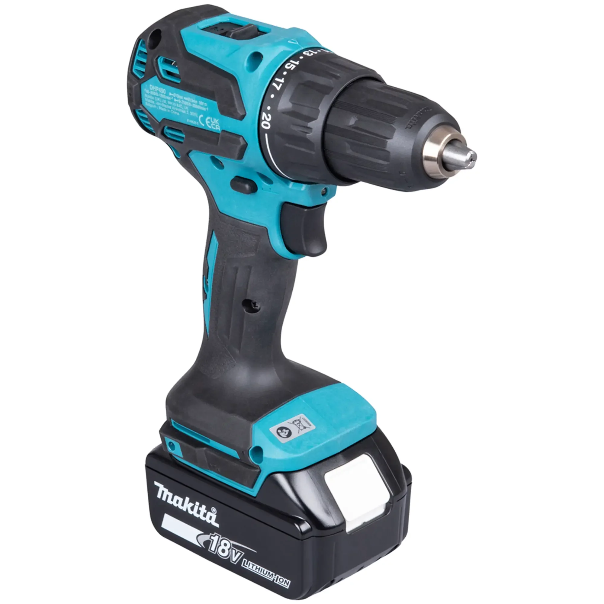 Avvitatore a percussione Makita DHP490RFX3 18V 3Ah - Image 8