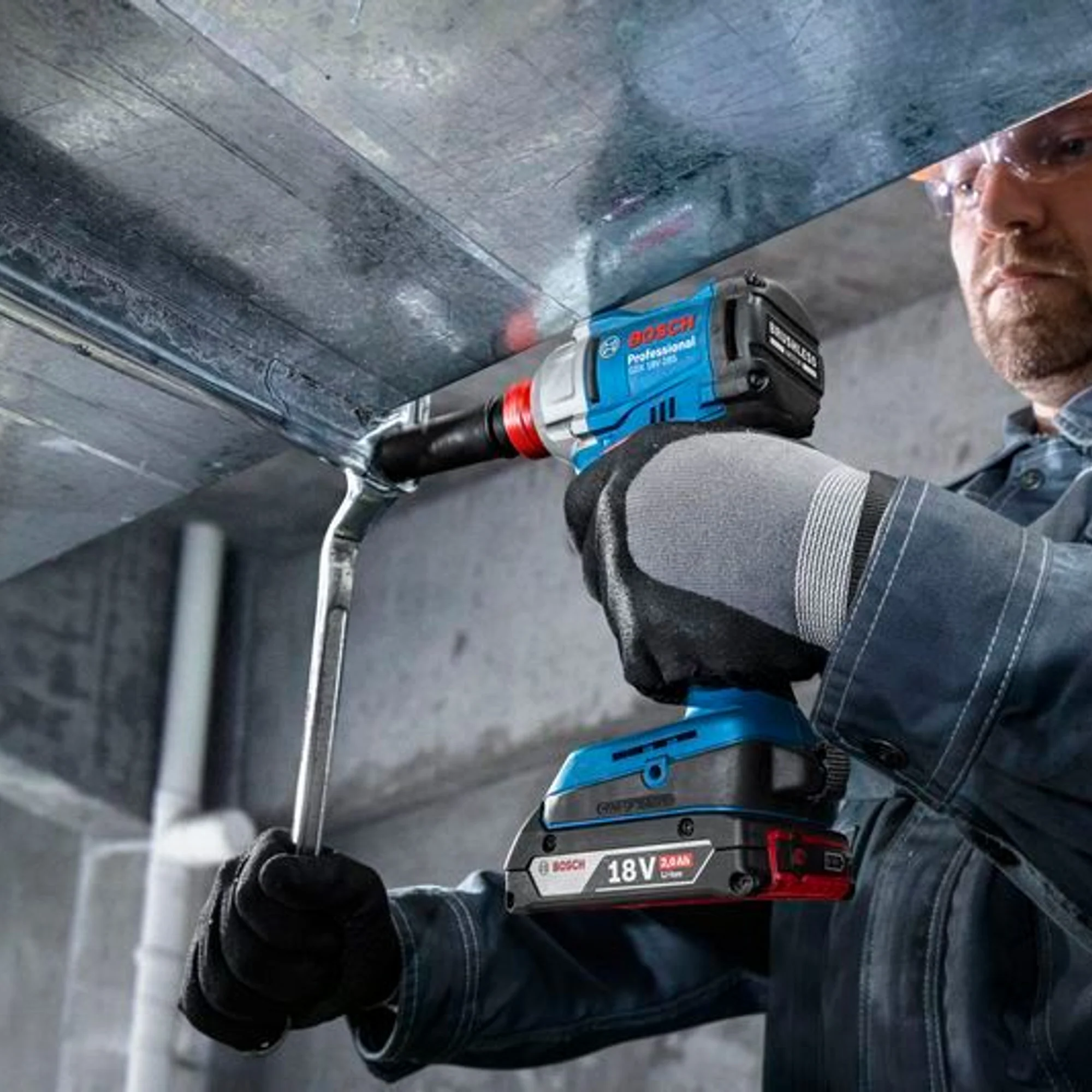 Avvitatore a impulsi Bosch GDX 18V-285 PRO 18V 4Ah - Image 5