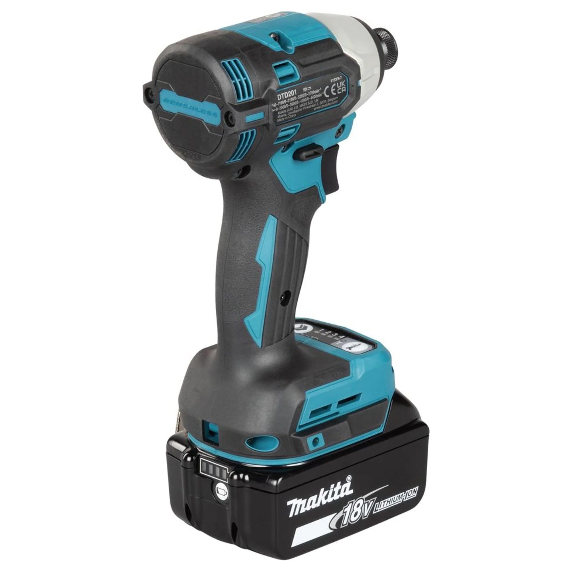 Avvitatore a impulsi Makita DTD201RTJ 18V 5Ah - Image 6