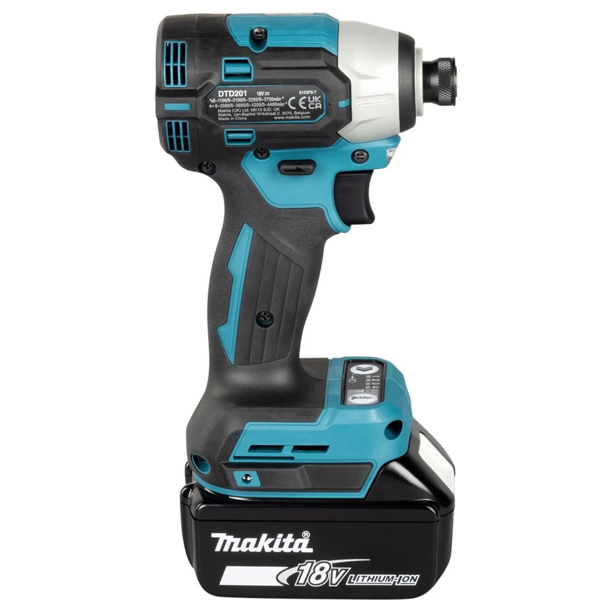 Avvitatore a impulsi Makita DTD201RTJ 18V 5Ah - Image 7