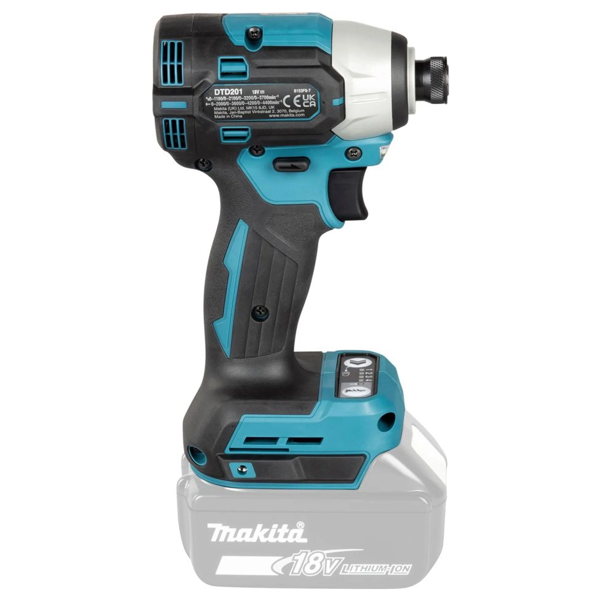 Avvitatore ad Impulsi Makita DTD201Z 18V - Image 6