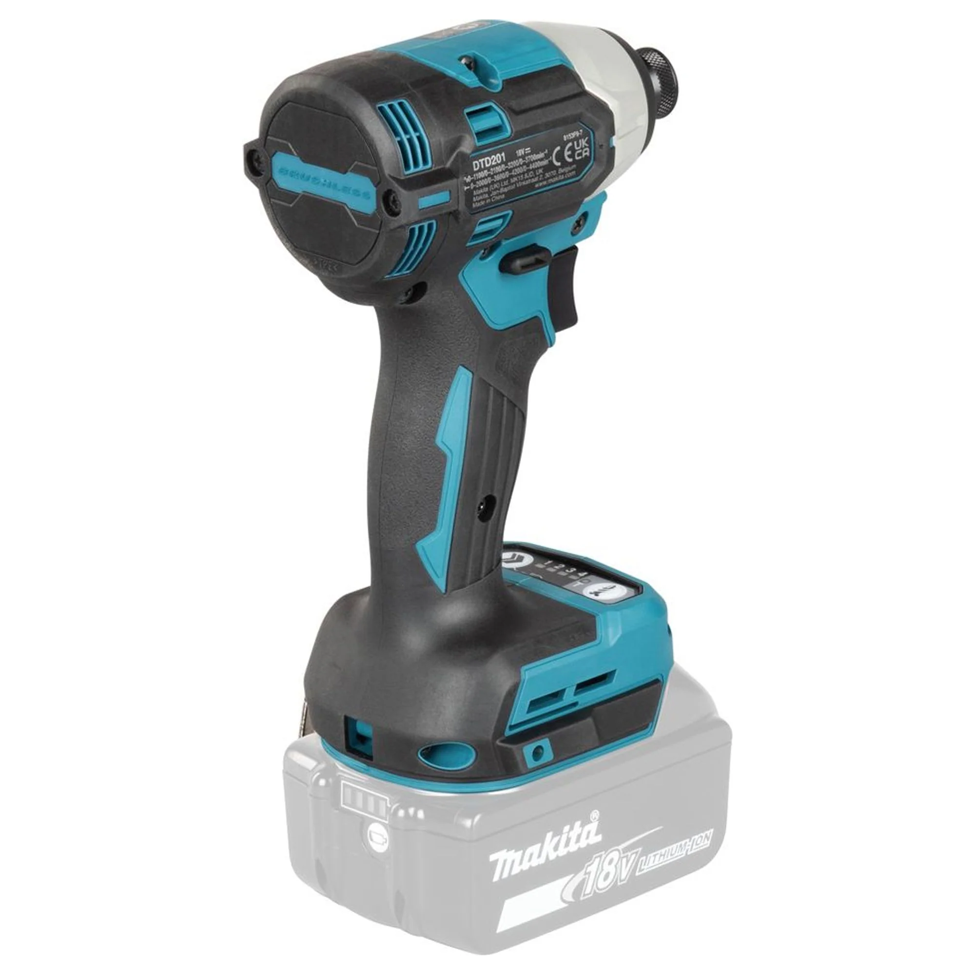 Avvitatore a impulsi Makita DTD201ZJ 18V - Image 6