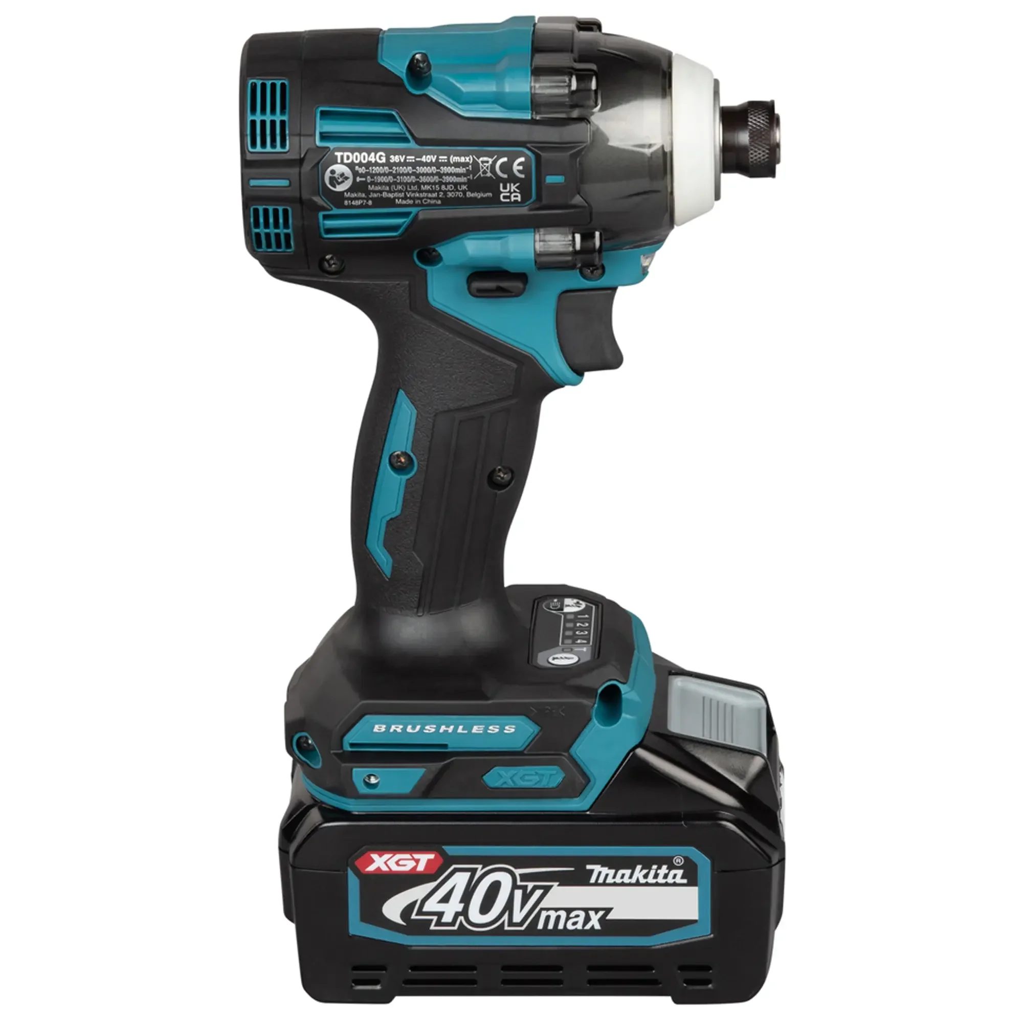 Avvitatore a impulsi Makita TD004GD201 40V 2.5Ah - Image 3