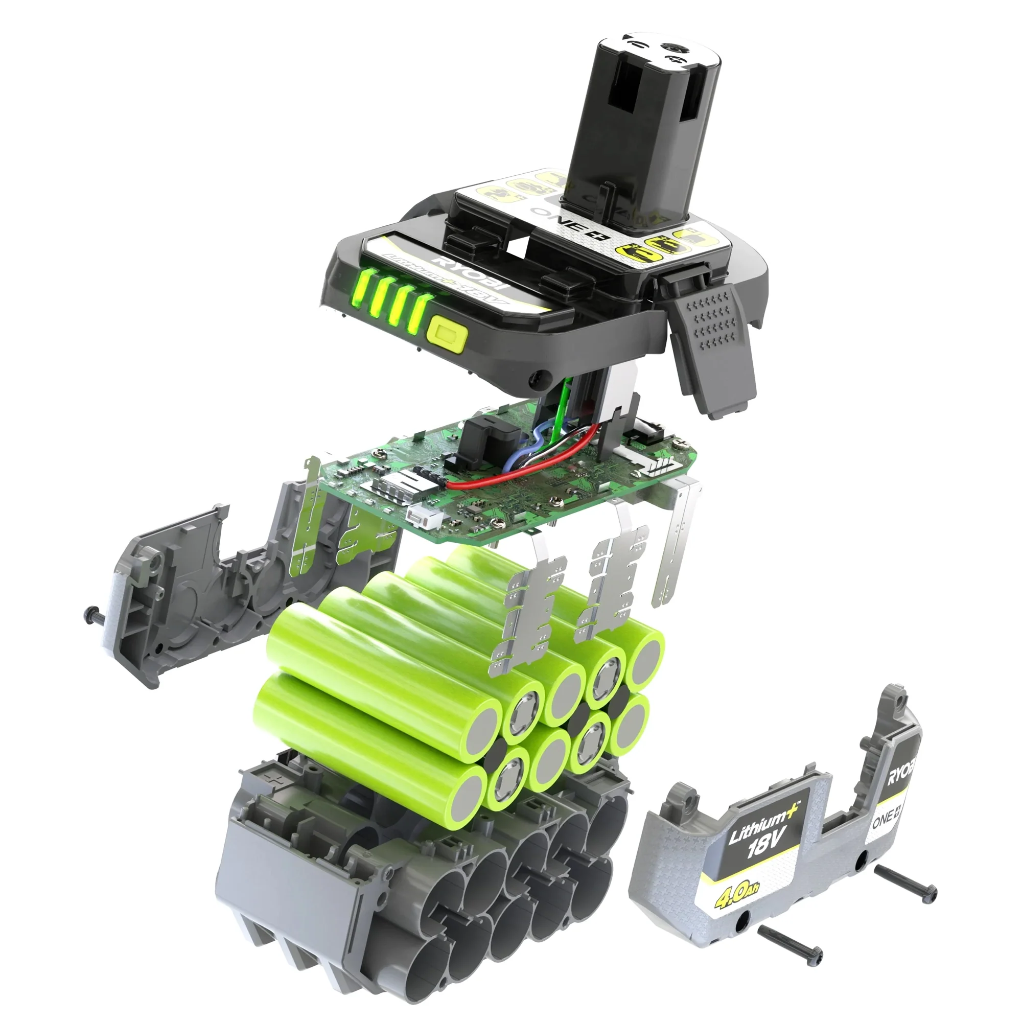 Batteria Ryobi RB1840X 18V 4.0Ah - Image 3