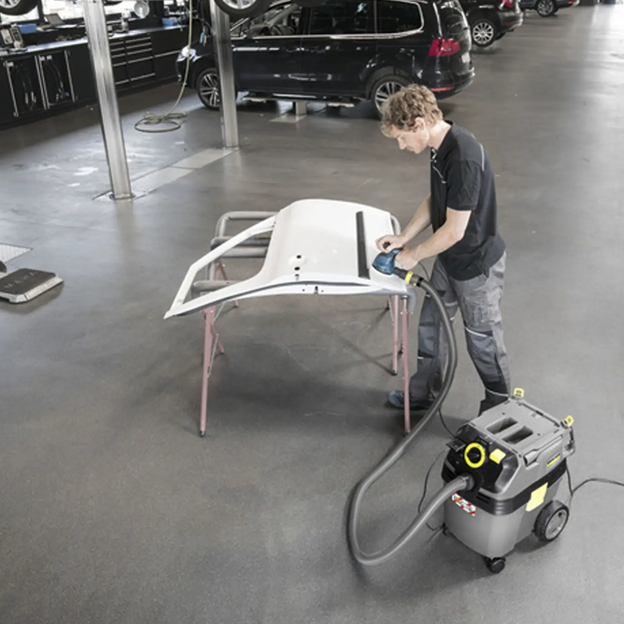 Bidone Aspiratutto Karcher NT 30/1 Ap Te L 1380W - Image 6