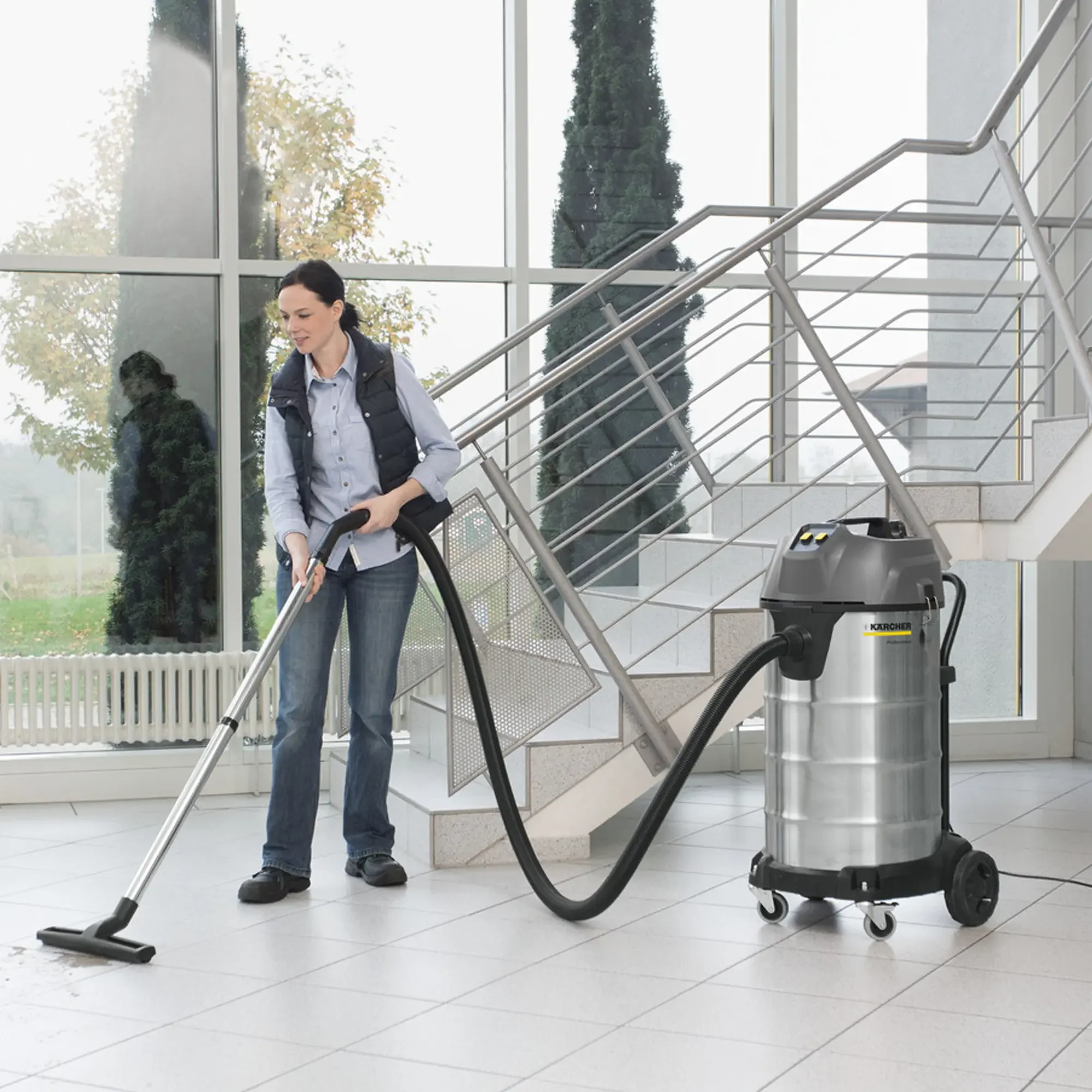 Bidone Aspiratutto Karcher NT 90/2 Me Classic 2300W - Image 5