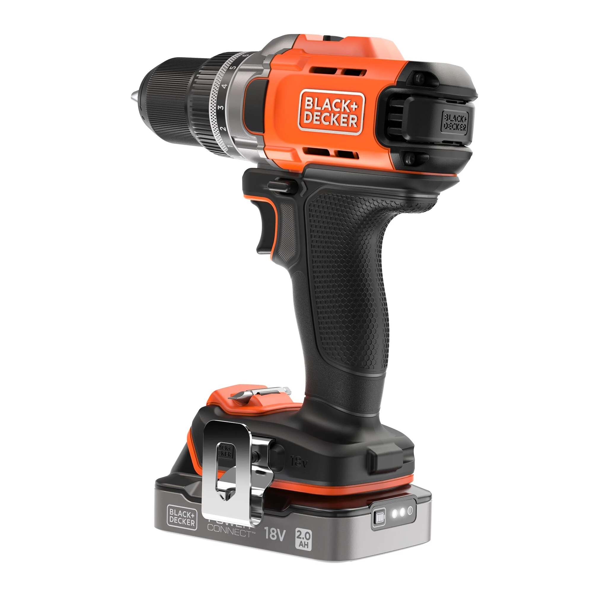 Avvitatore Black+Decker BCD382D1XK-QW 18V 2Ah - Image 2