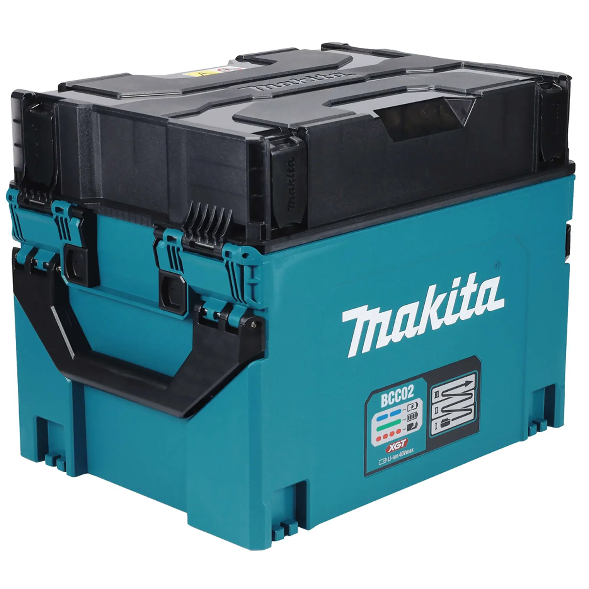 Caricabatterie Multiplo Makita BCC02 1914U0-3 40V - Image 10
