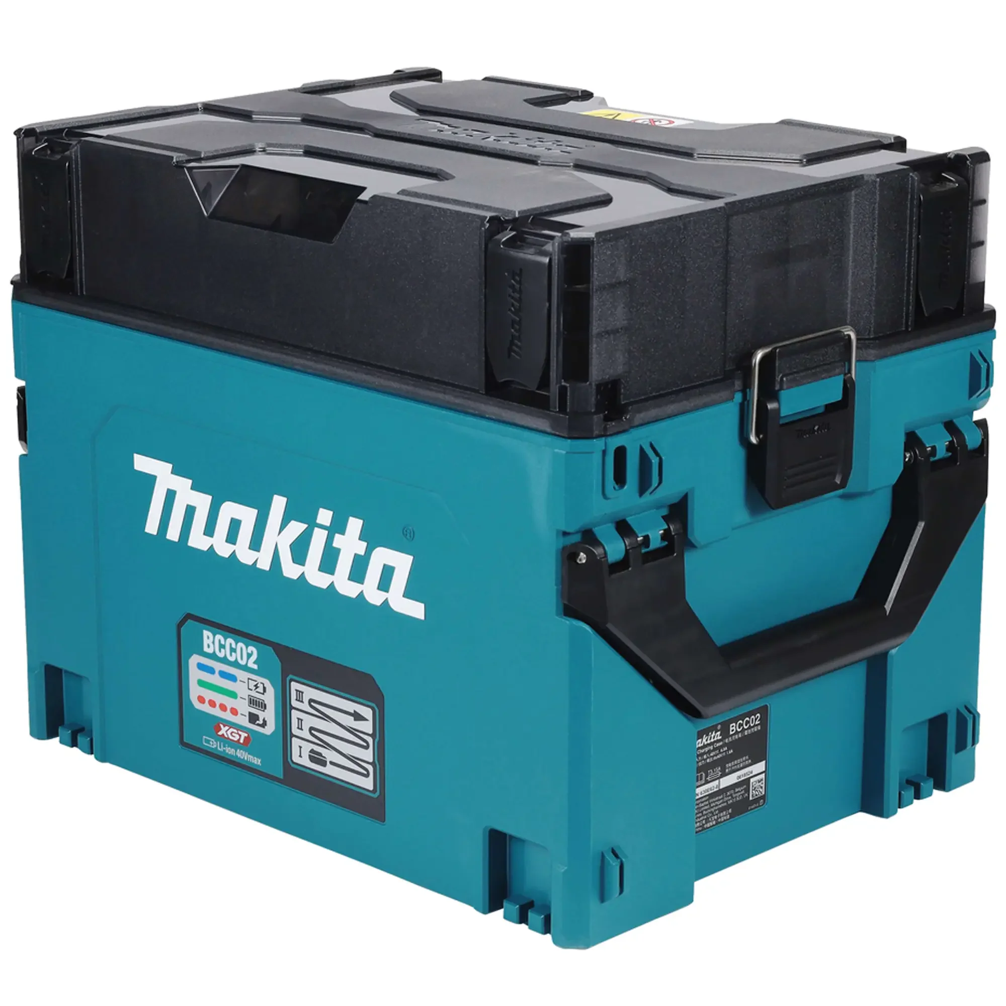 Caricabatterie Multiplo Makita BCC02 1914U0-3 40V - Image 7