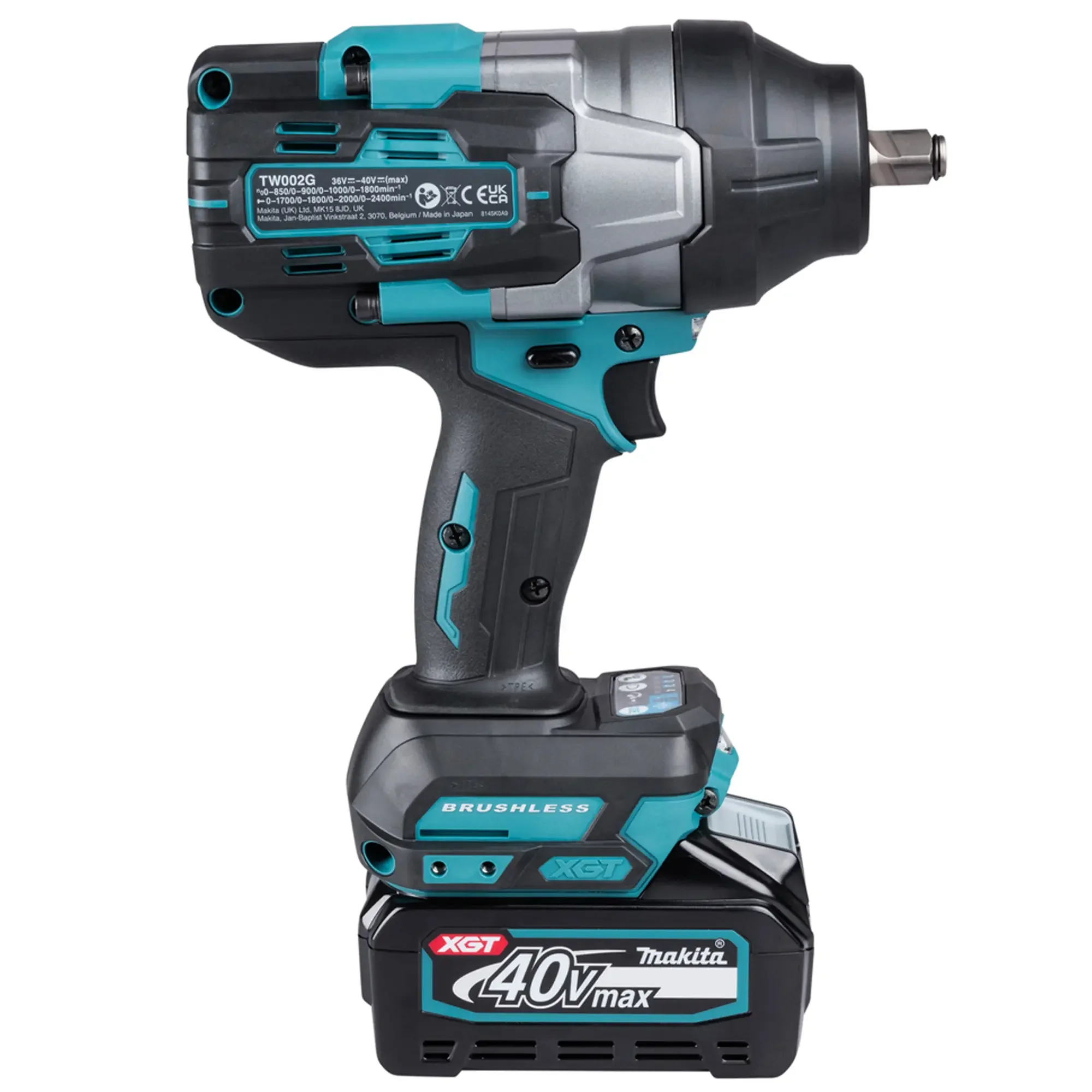 Chiave a Impulsi Makita TW002GM201 40V 4Ah - Image 8