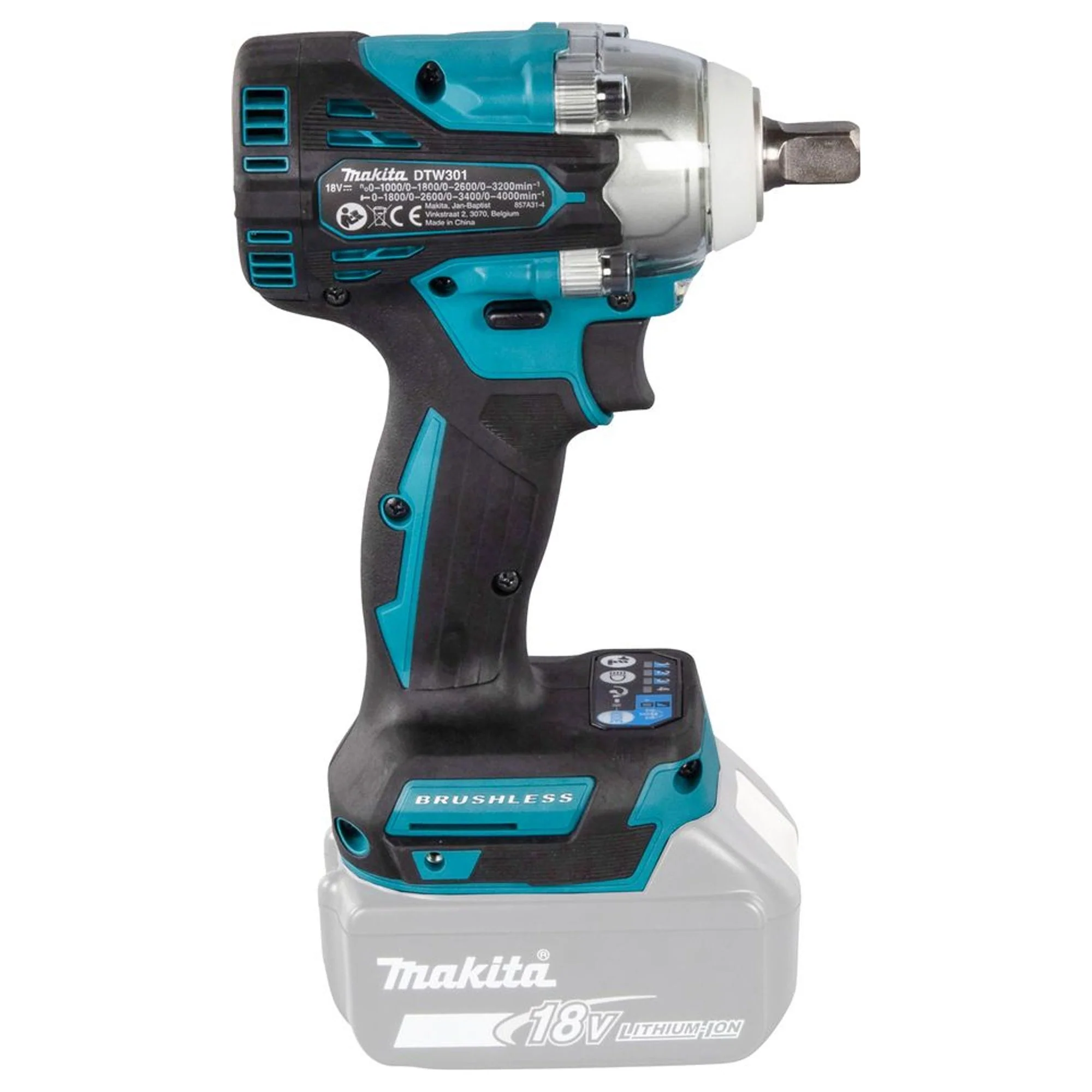 Chiave a impulsi Makita DTW301Z 18V - Image 6
