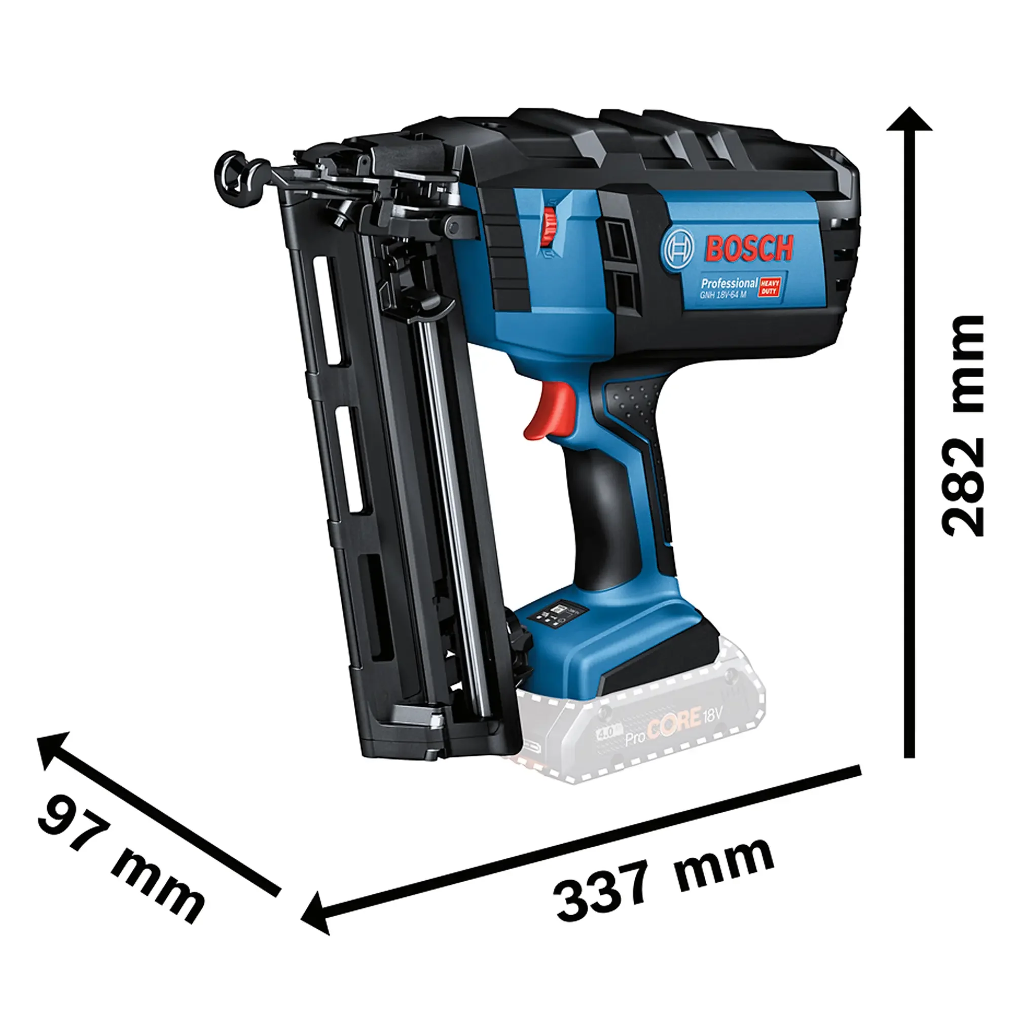 Chiodatrice Bosch GNH 18V-64 M - Image 5