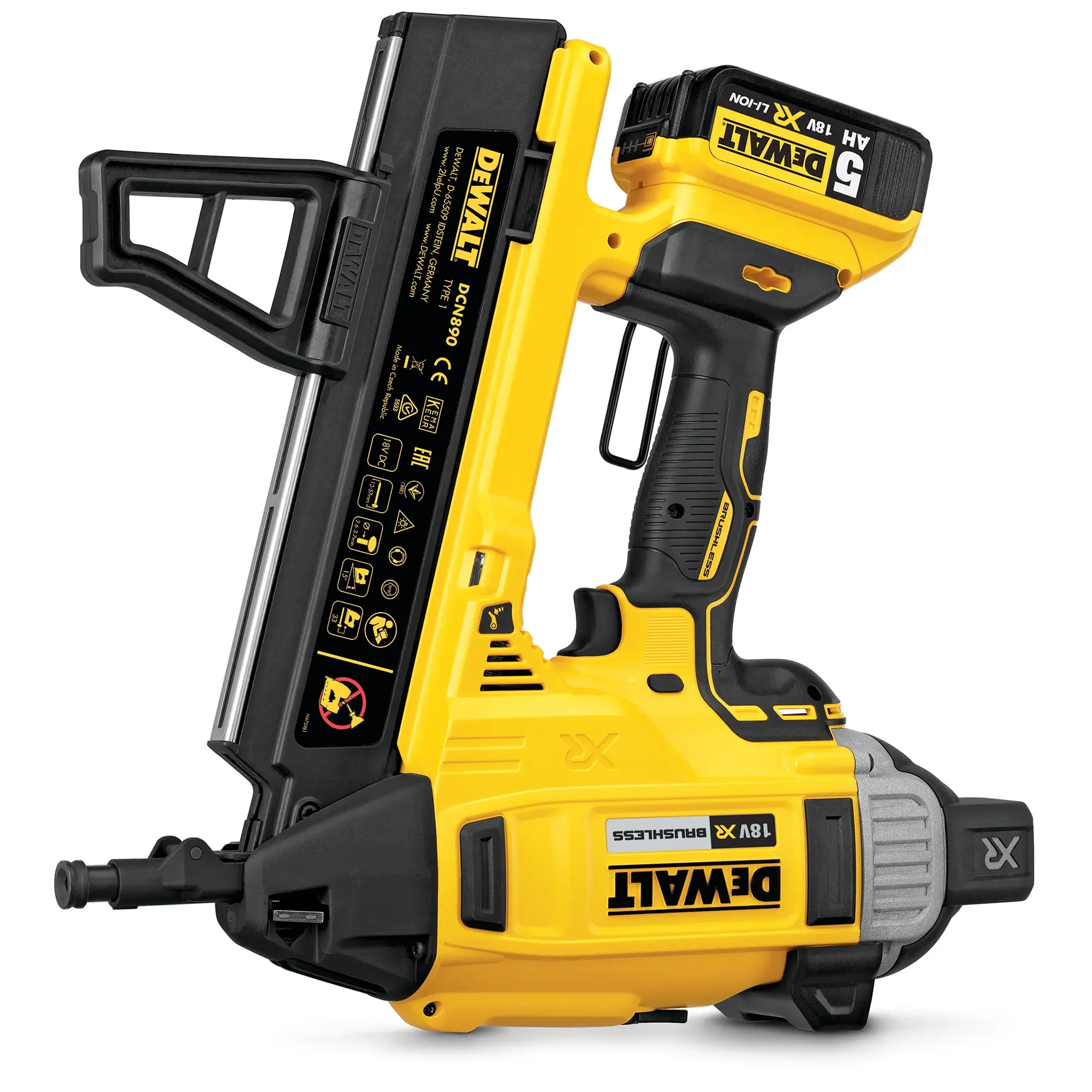 Chiodatrice Dewalt DCN890P2-QW 18V 5Ah - Image 5