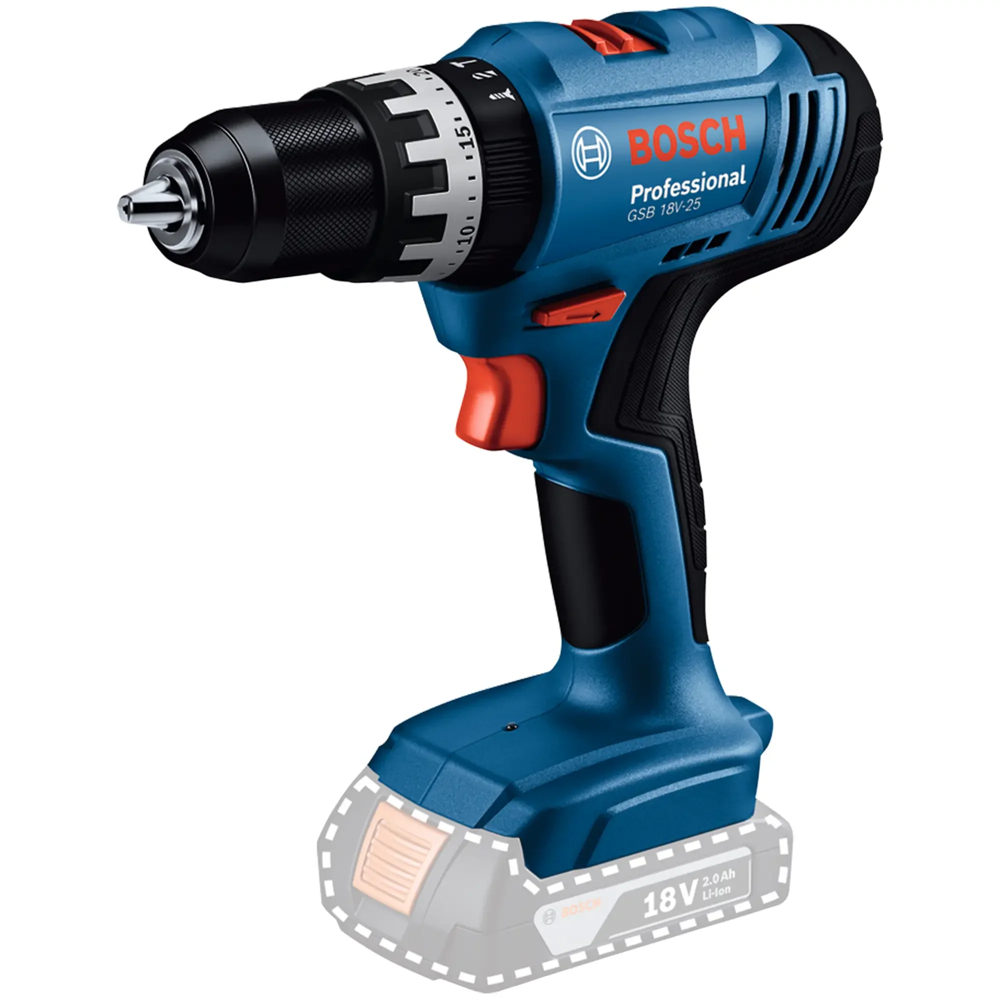 Combo Kit Bosch GSB + GBH + GWS 18V 4Ah - Image 3