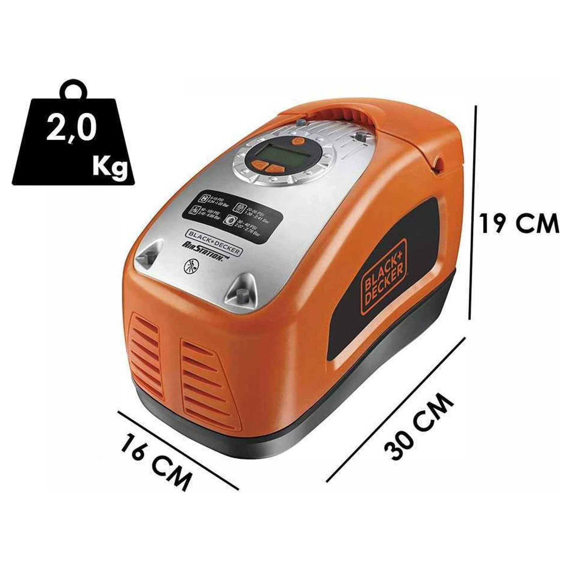 Compressore Black+Decker ASI300-QS 230V - Image 2