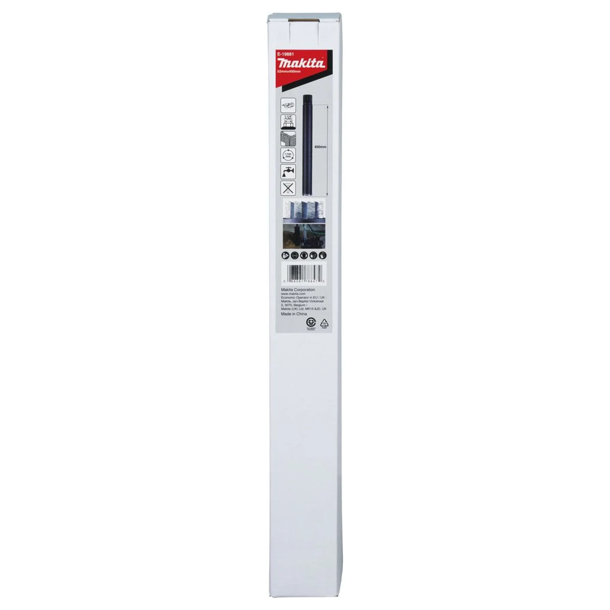 Corona Diamantata Makita E-19881 52x450mm Wet 1-1/4"UNC - Image 5