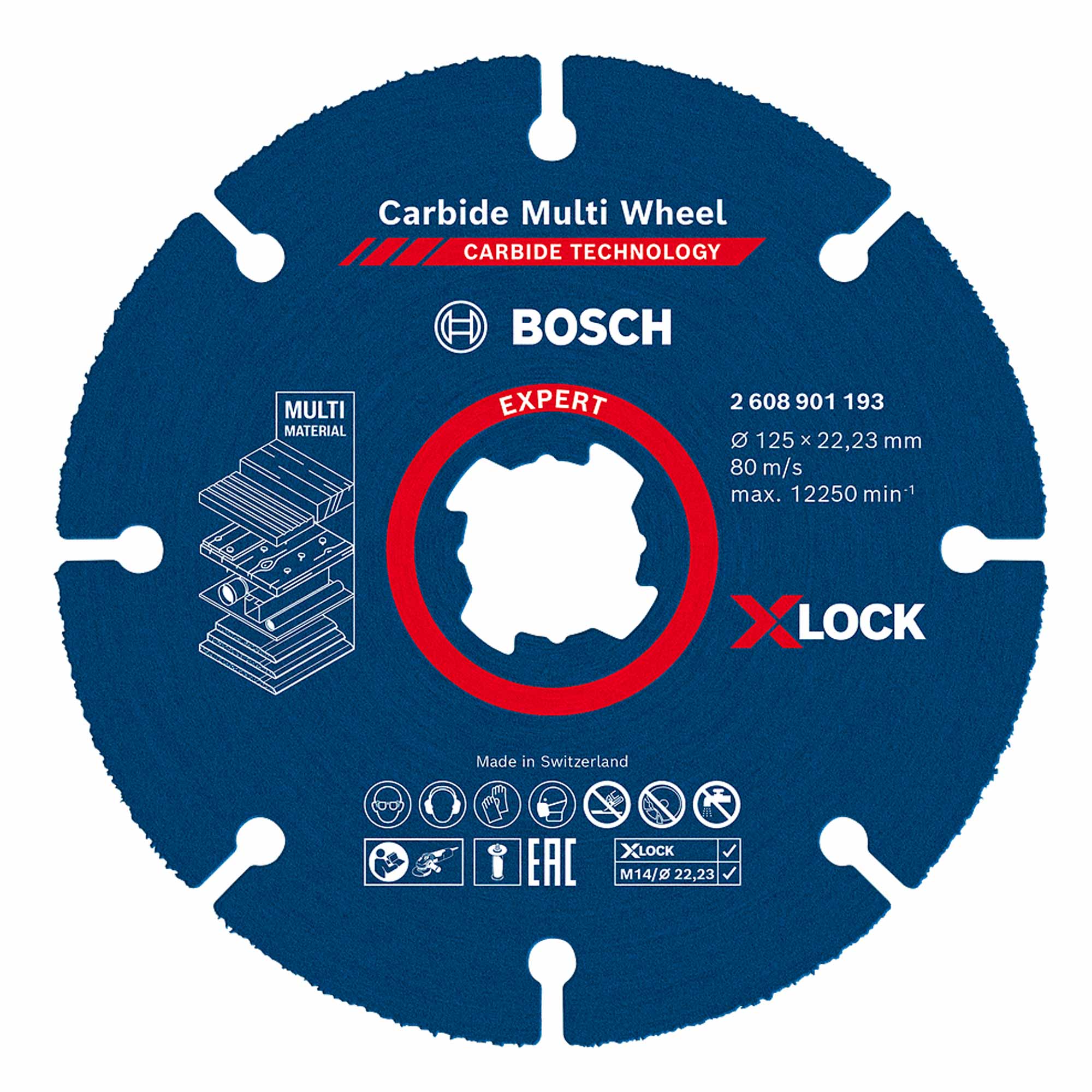 Disco taglio Bosch X-LOCK Expert Carbide Multi Wheel - Image 2