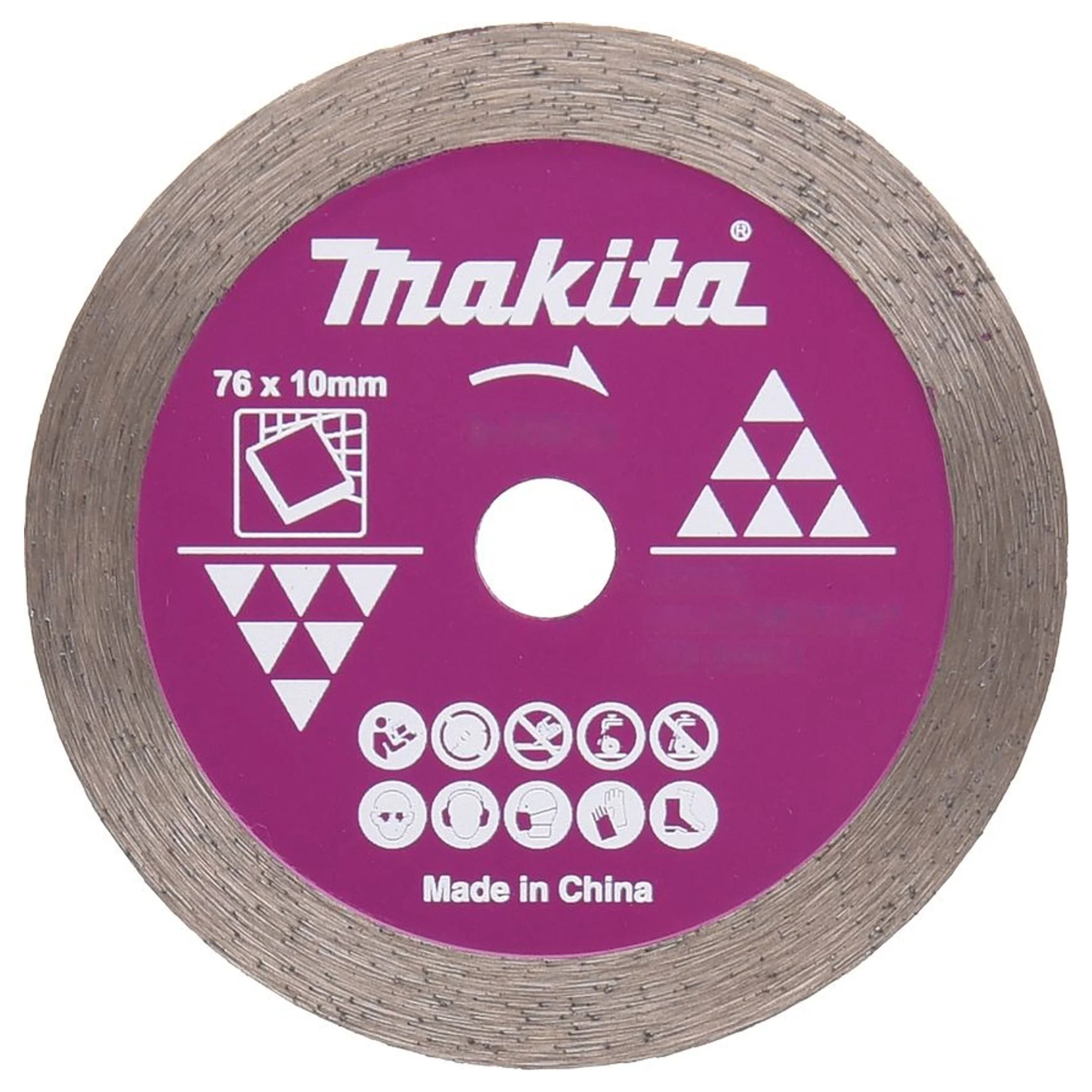 Disco Diamantato Makita D-77263 per Piastrelle 76mm