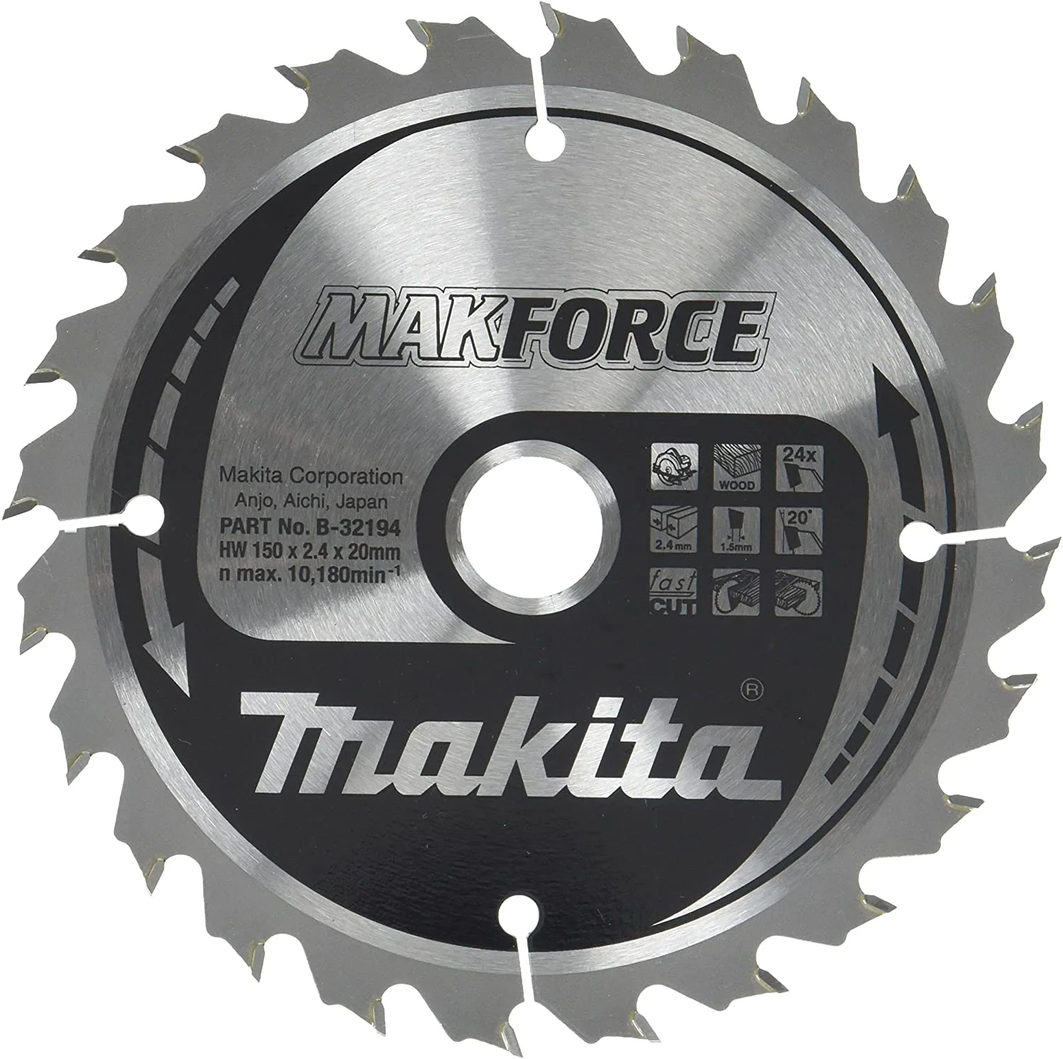 Disco Legno 150mm Makita B-32194