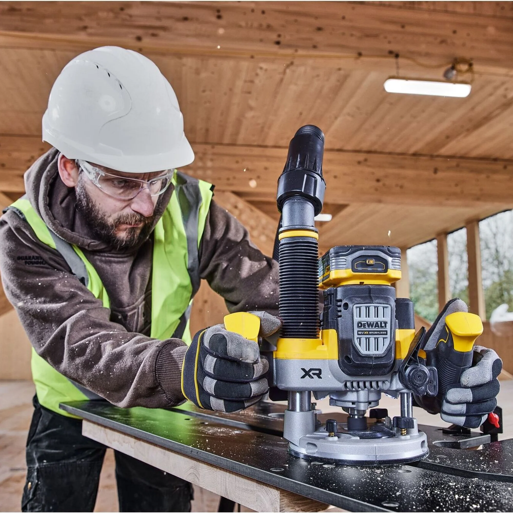 Elettrofresatrice Dewalt DCW620NT-XJ 18V - Image 9