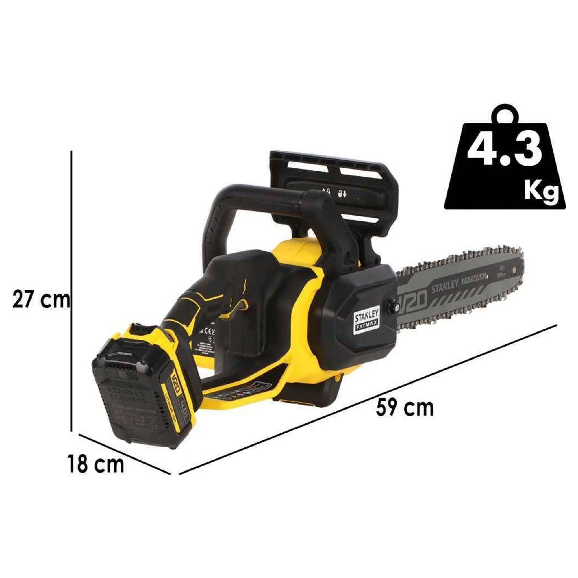 Elettrosega Stanley Fatmax SFMCCS730M1-QW 20V 4Ah - Image 2