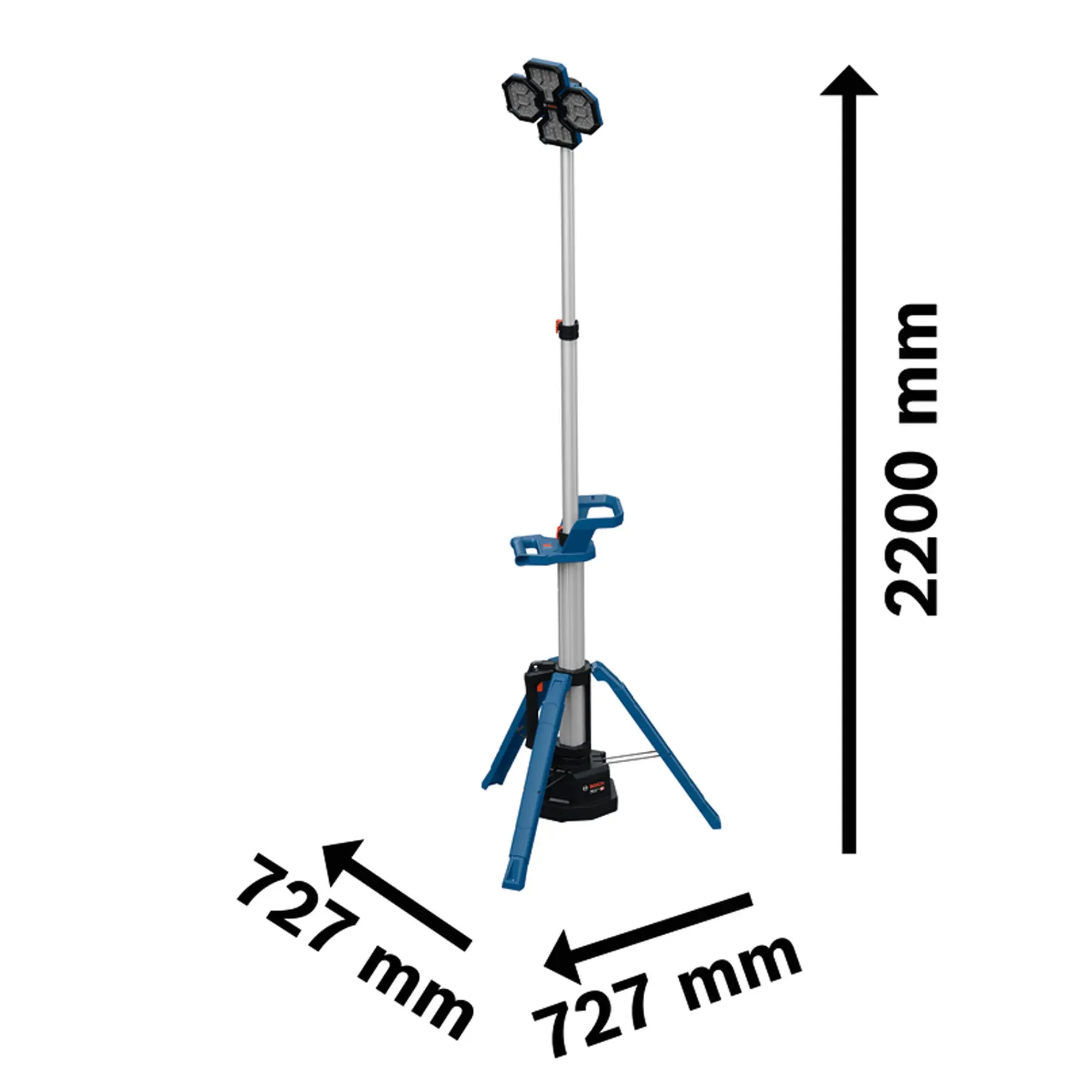 Faro da cantiere Bosch GLT18V-5000 18V - Image 3