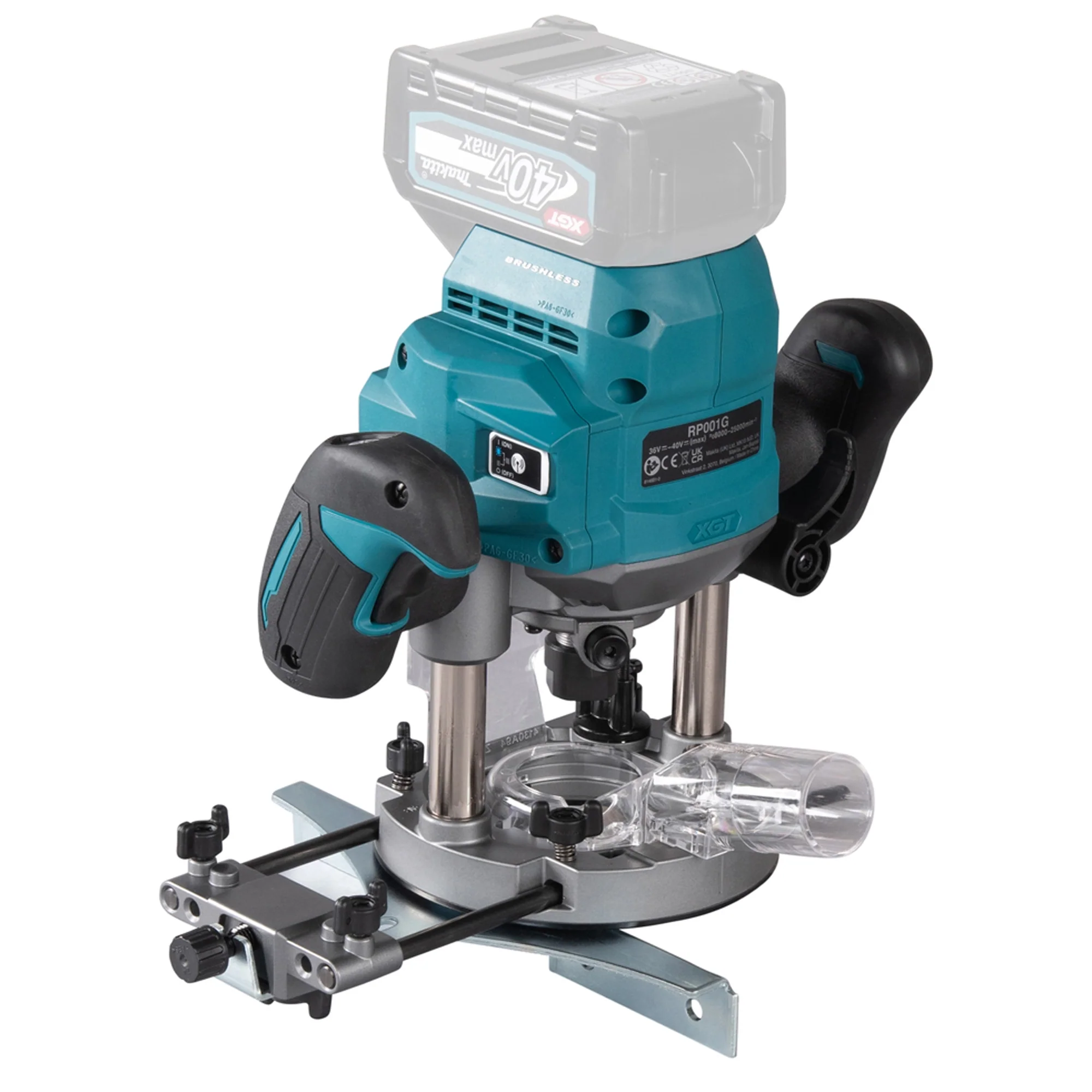 Fresatrice verticale Makita RP001GZ02 40V - Image 4