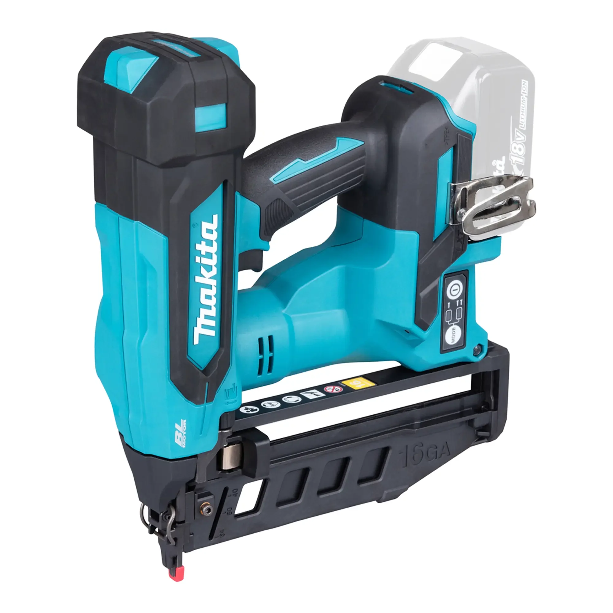 Groppinatrice pneumatica Makita DBN601ZJ 18V - Image 9