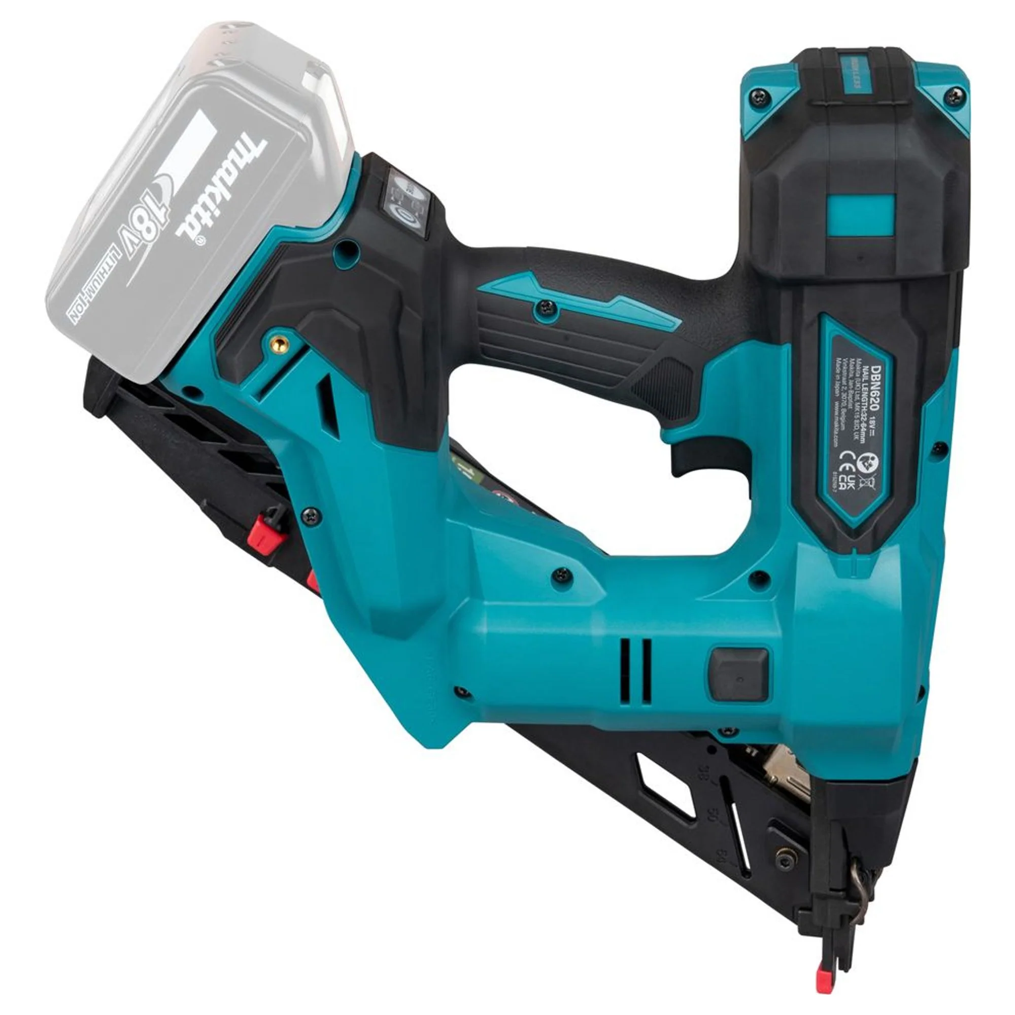 Groppinatrice Makita DBN620ZJ 18V - Image 7
