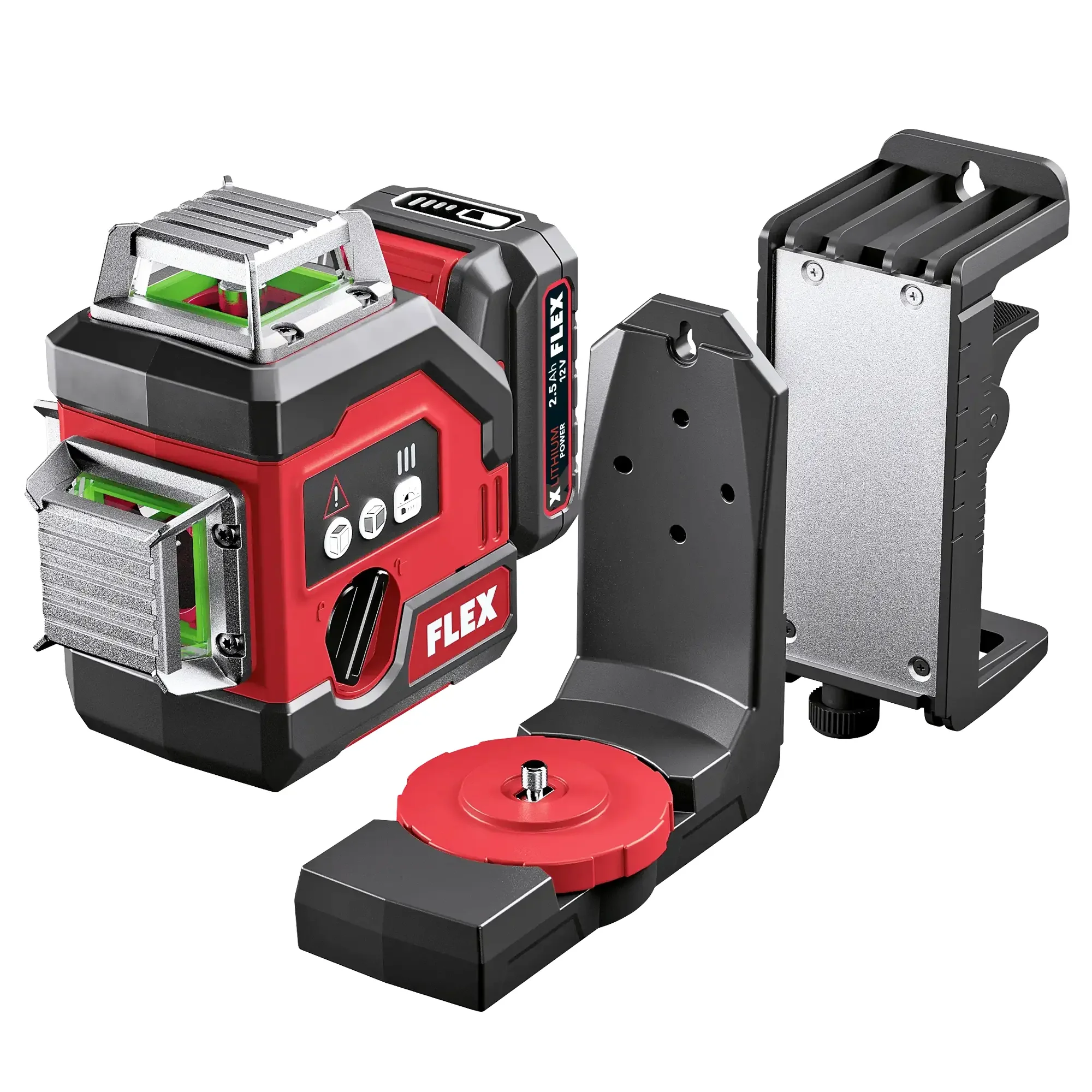Kit Laser a croce Flex ALC 3/360-G/R 12V 2.5Ah - Image 8