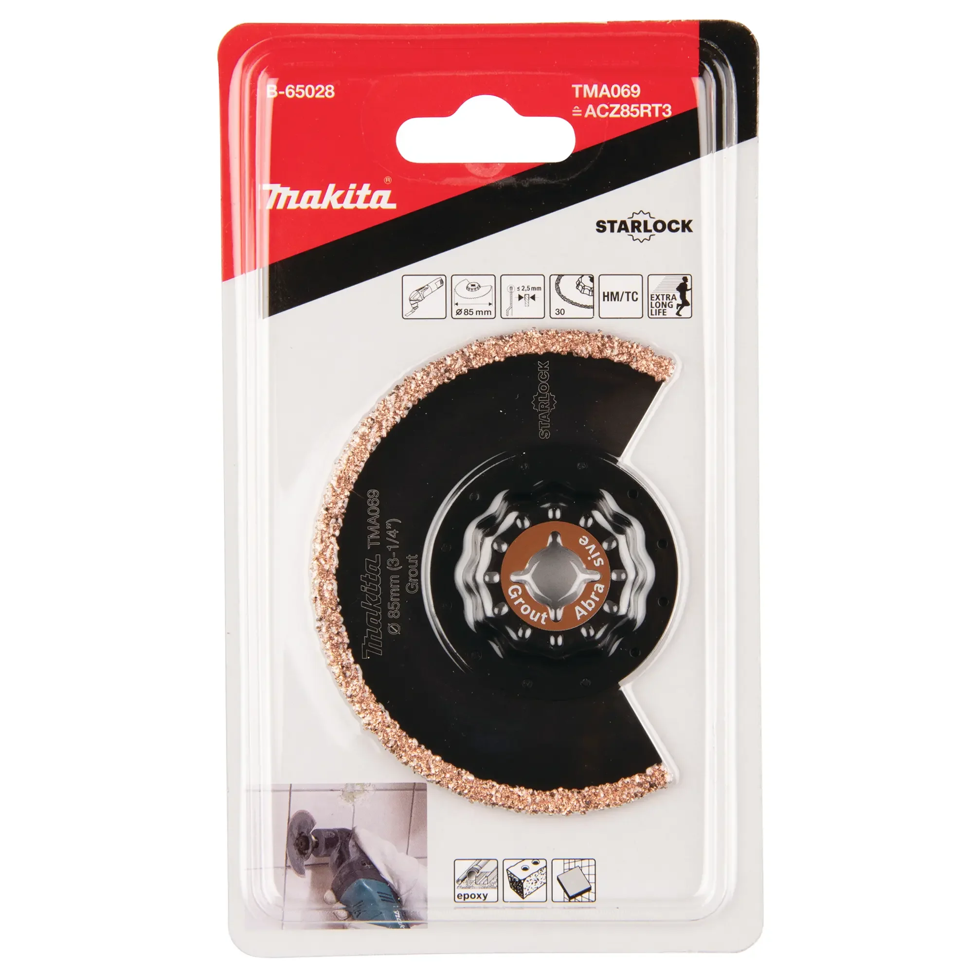 Lama per Multifunzione Makita B-65028 - Image 3