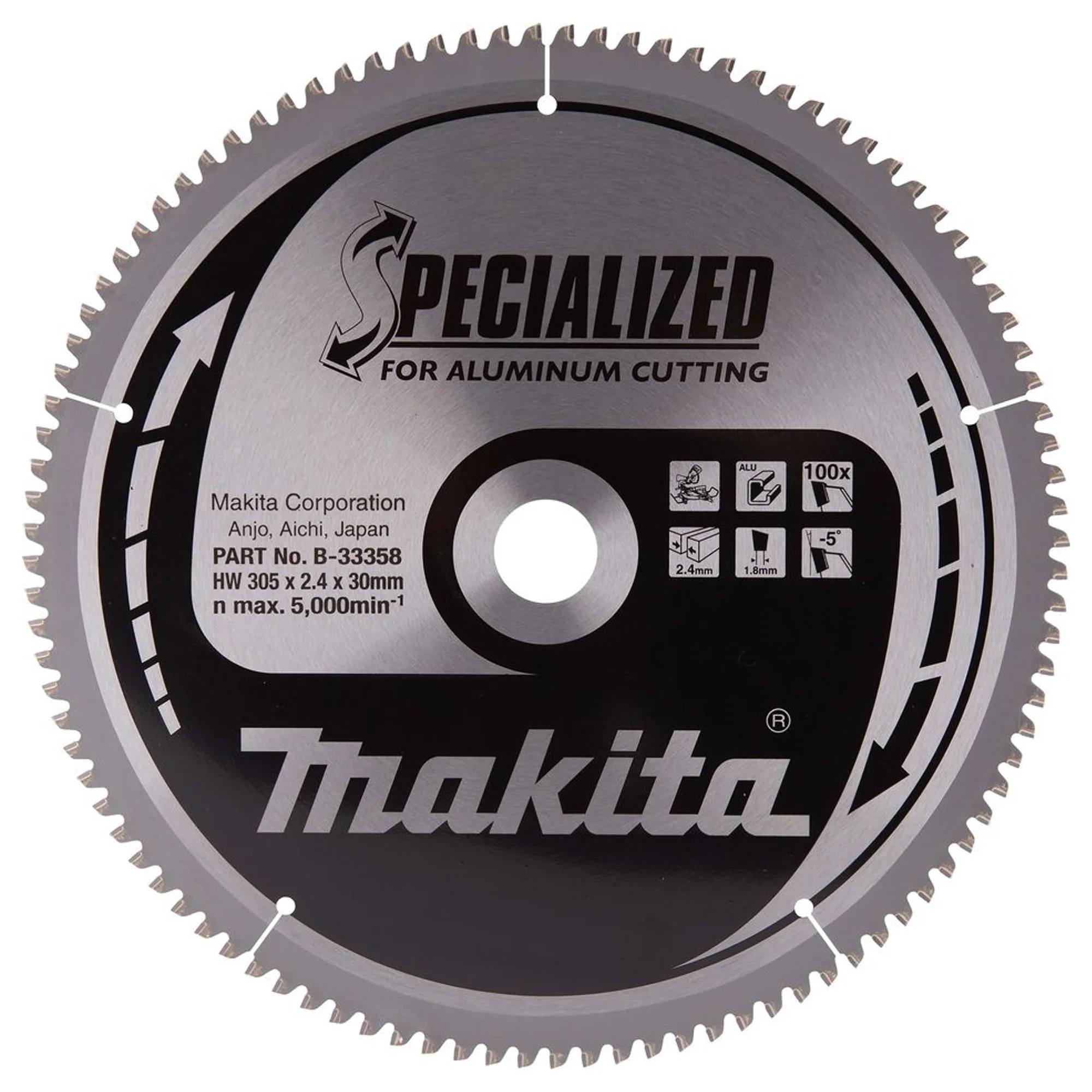 Lama TCT Specialized Makita B-33358
