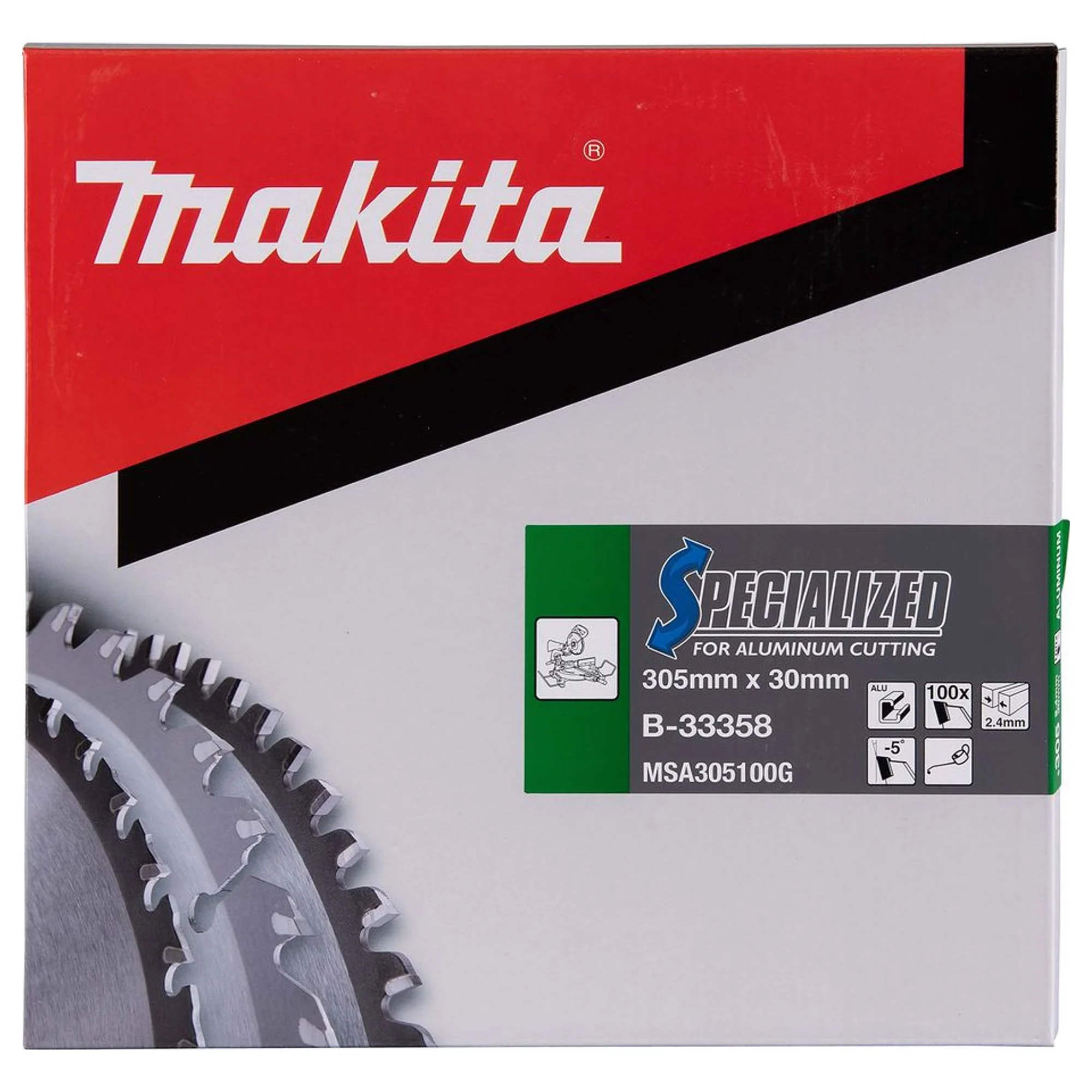 Lama TCT Specialized Makita B-33358 - Image 3
