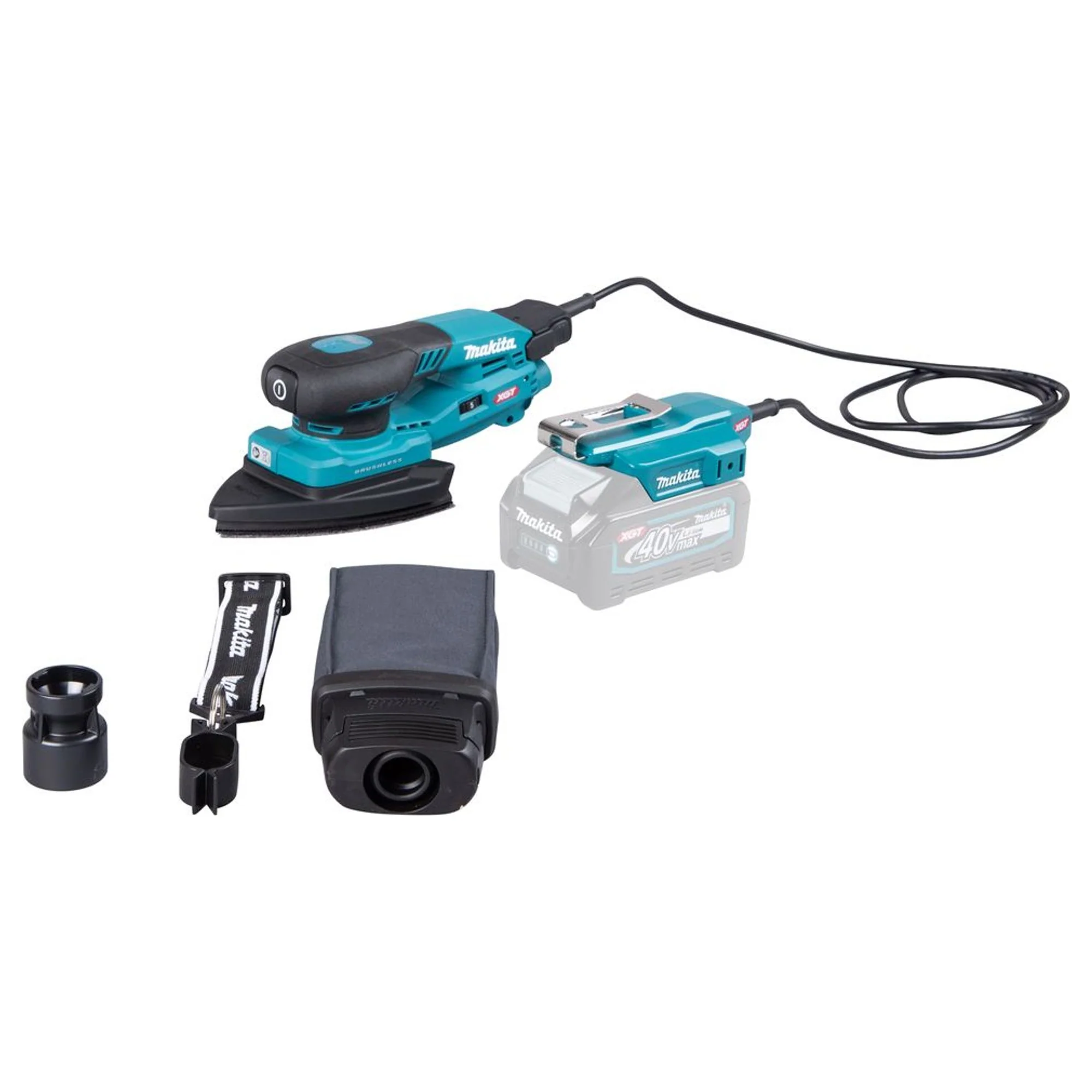 Levigatrice Orbitale Delta Makita BO006CGZ 40V - Image 20