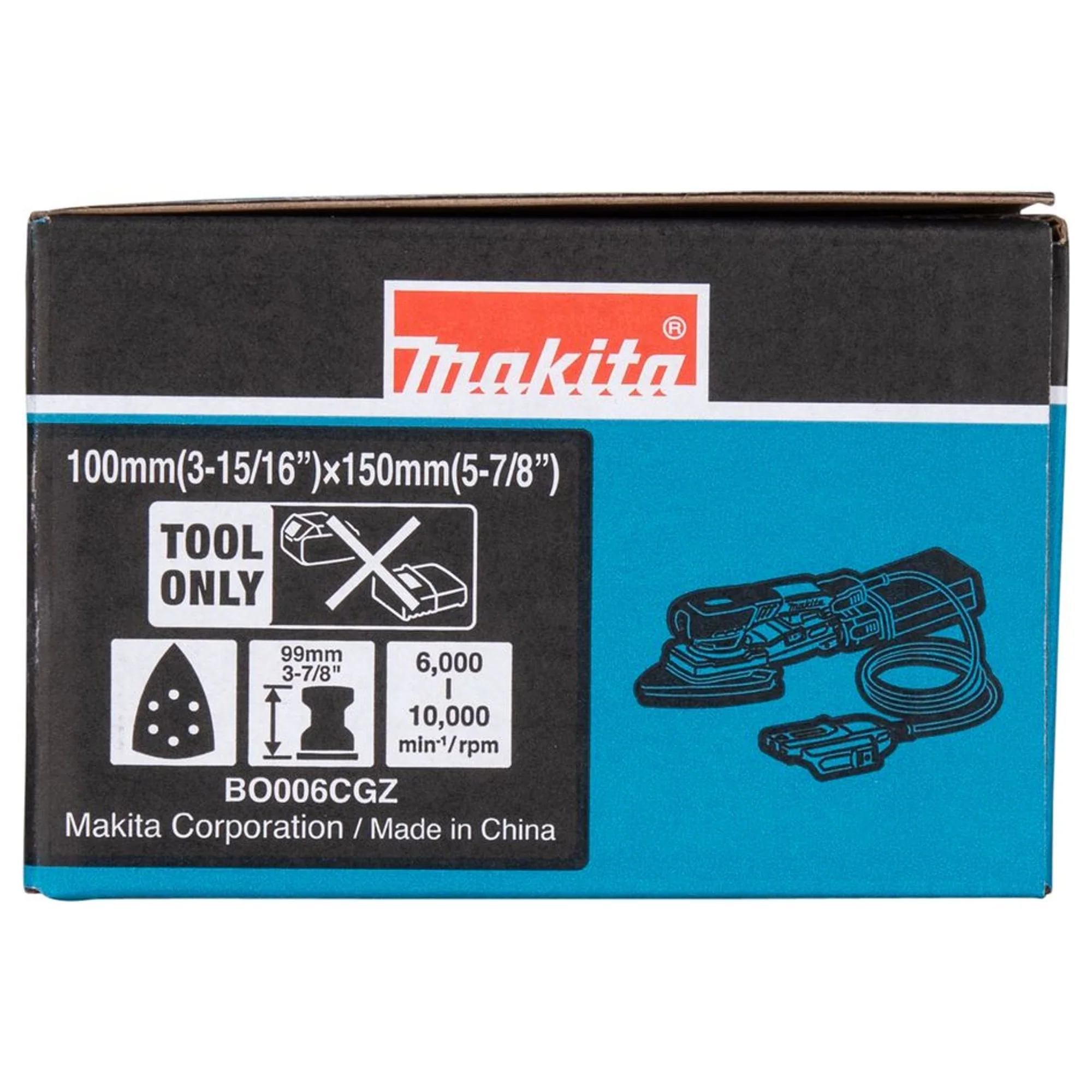 Levigatrice Orbitale Delta Makita BO006CGZ 40V - Image 22