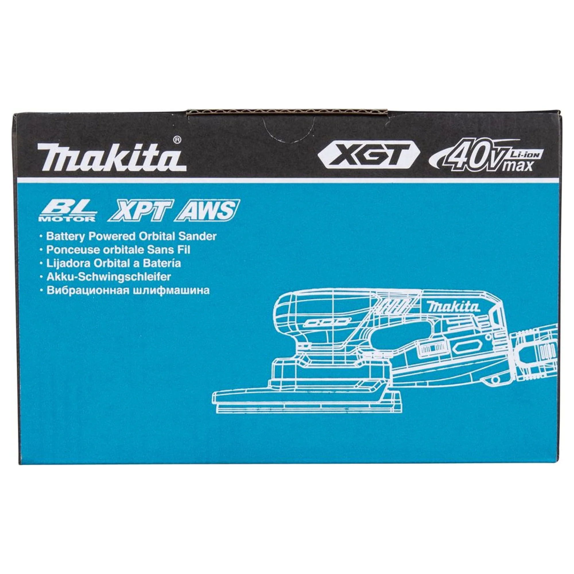 Levigatrice Orbitale Delta Makita BO006CGZ 40V - Image 23