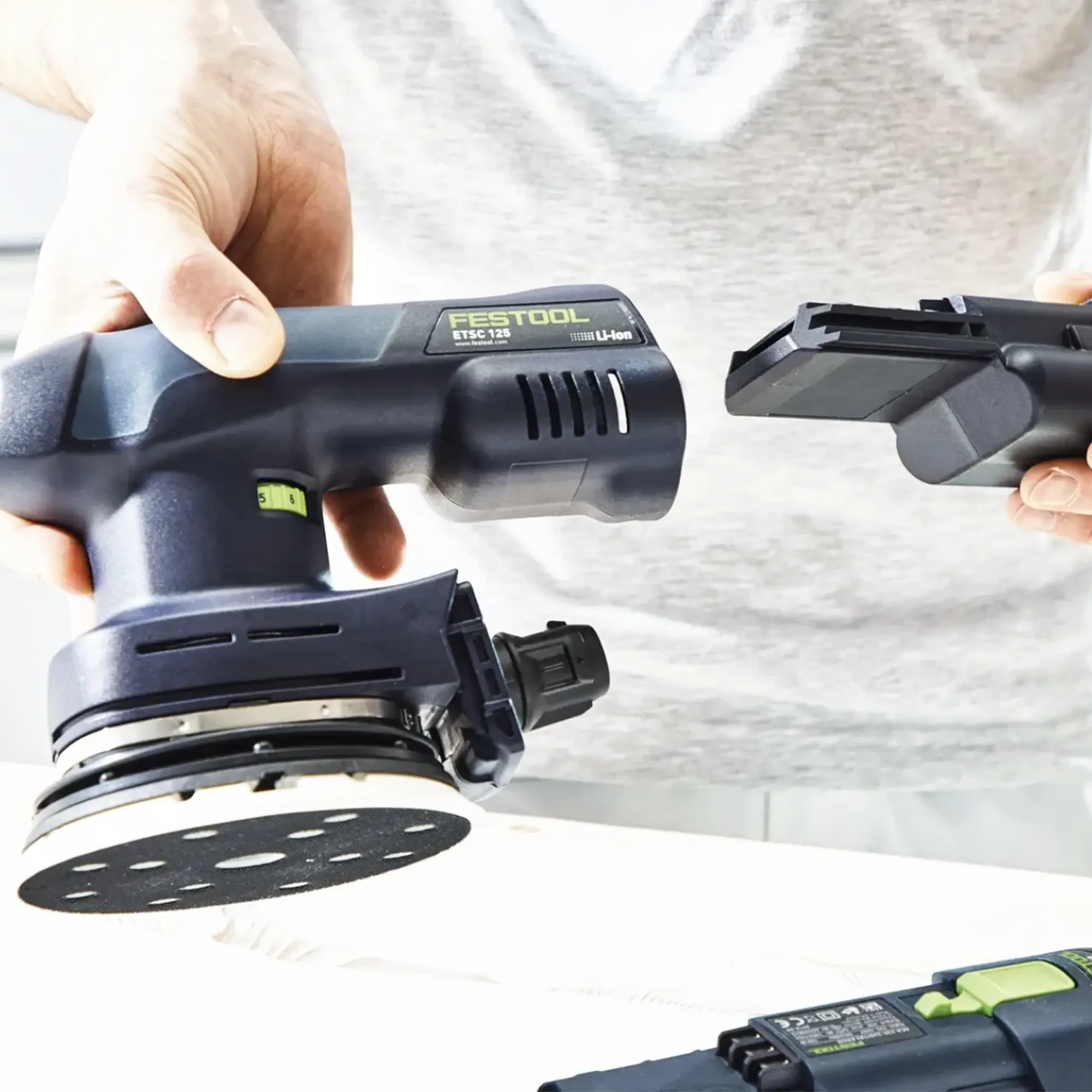 Levigatrice Orbitale Festool ETSC 125-Basic 18V - Image 6