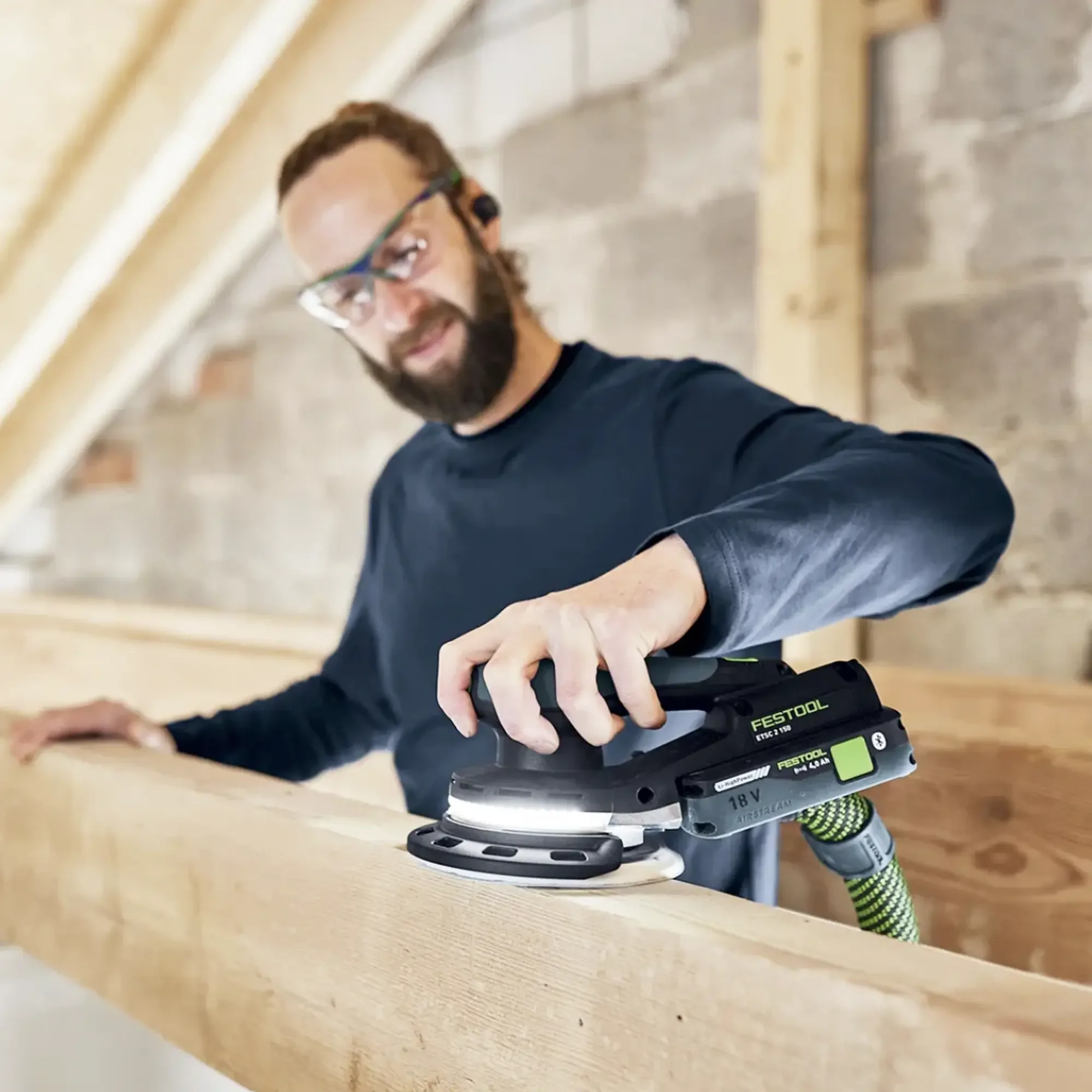 Levigatrice Orbitale Festool ETSC 2 150-Basic 18V - Image 4
