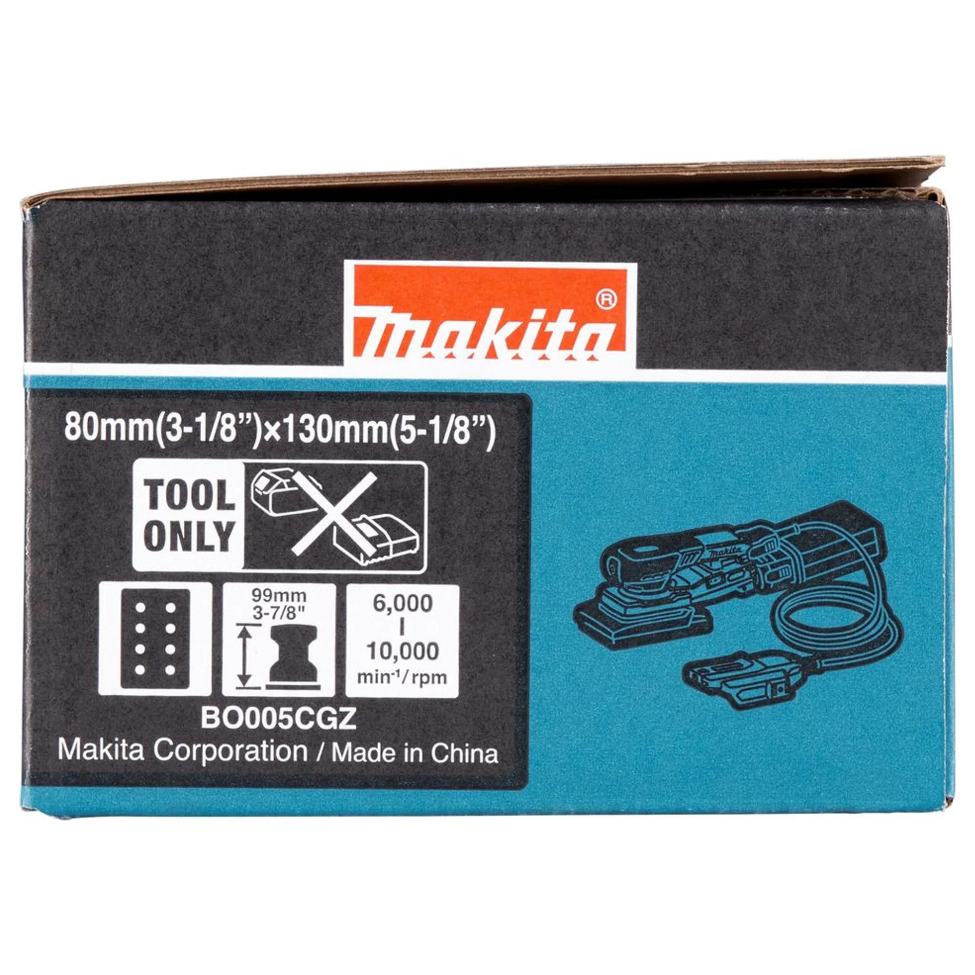 Levigatrice Orbitale Makita BO005CGZ 40V - Image 20