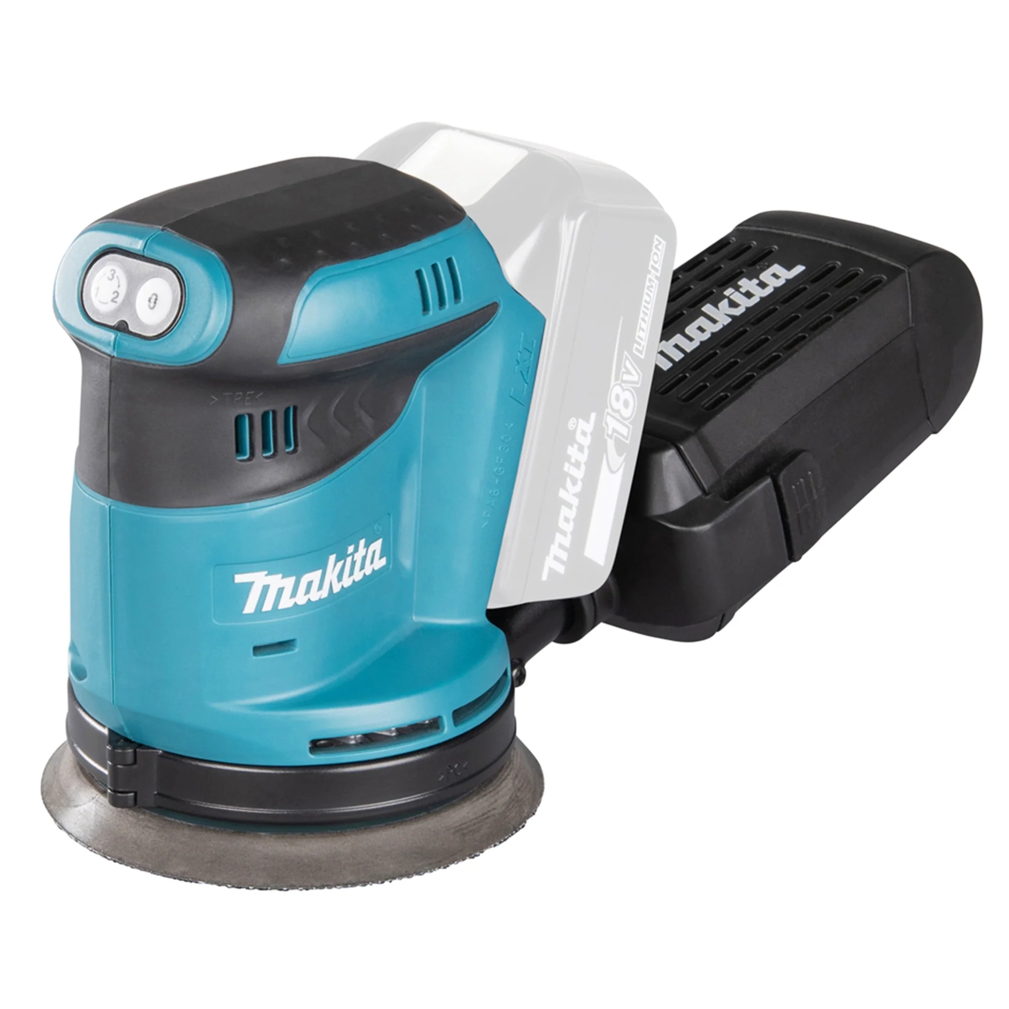 Levigatrice Orbitale Makita DBO180ZJ 18V - Image 2