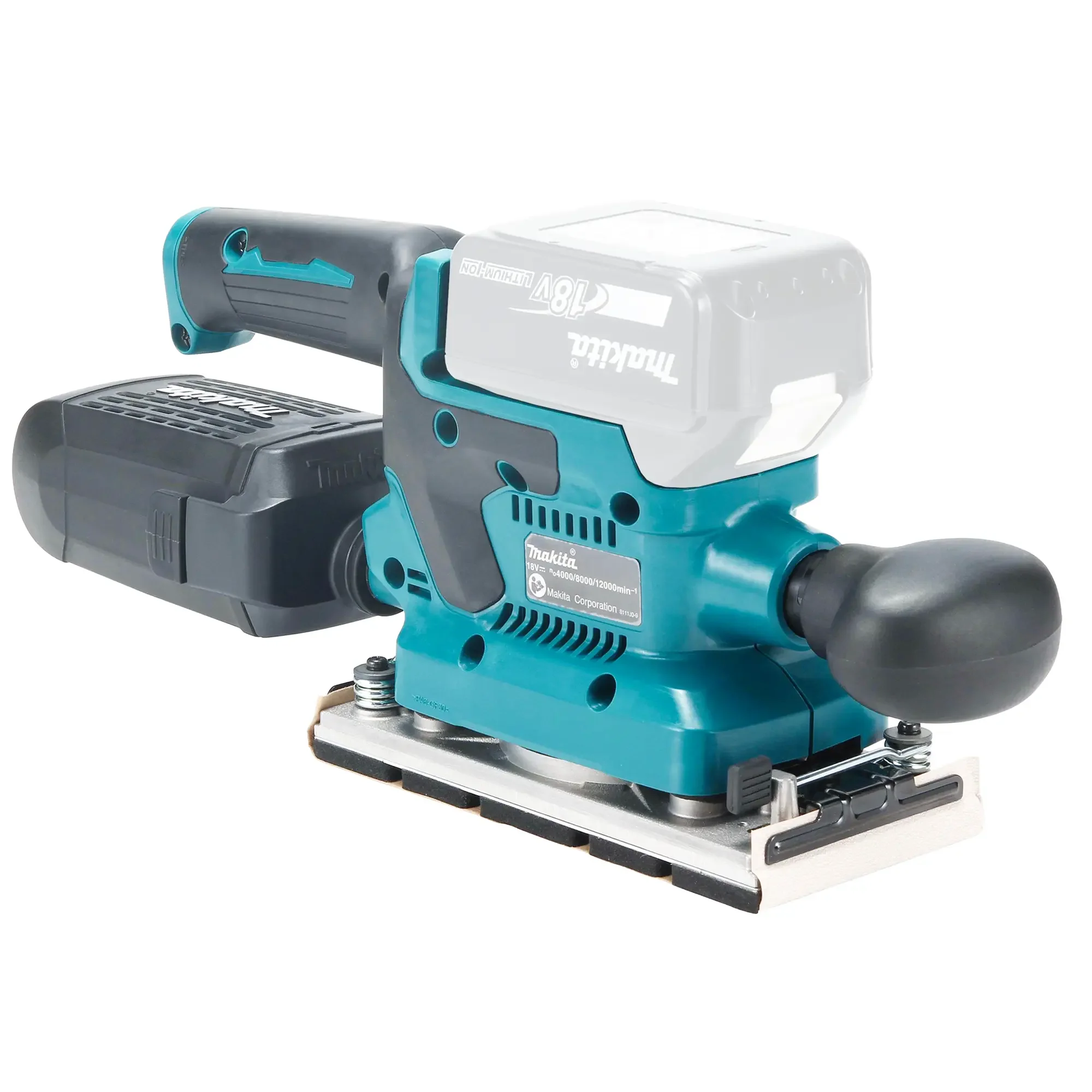 Levigatrice orbitale Makita DBO382ZJ 18V - Image 2