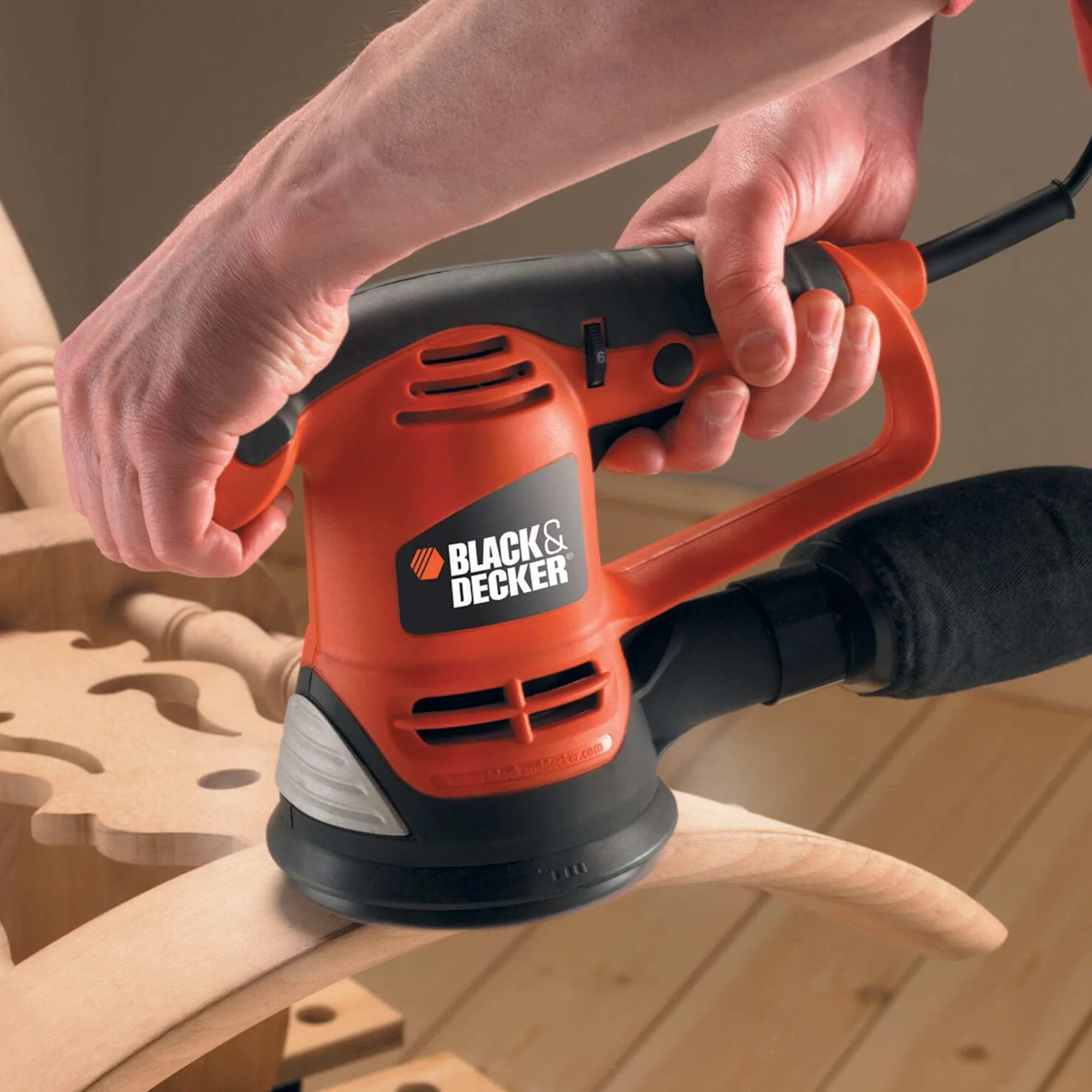 Levigatrice Rotorobitale Black+Decker KA191EK-QS 480W - Image 3
