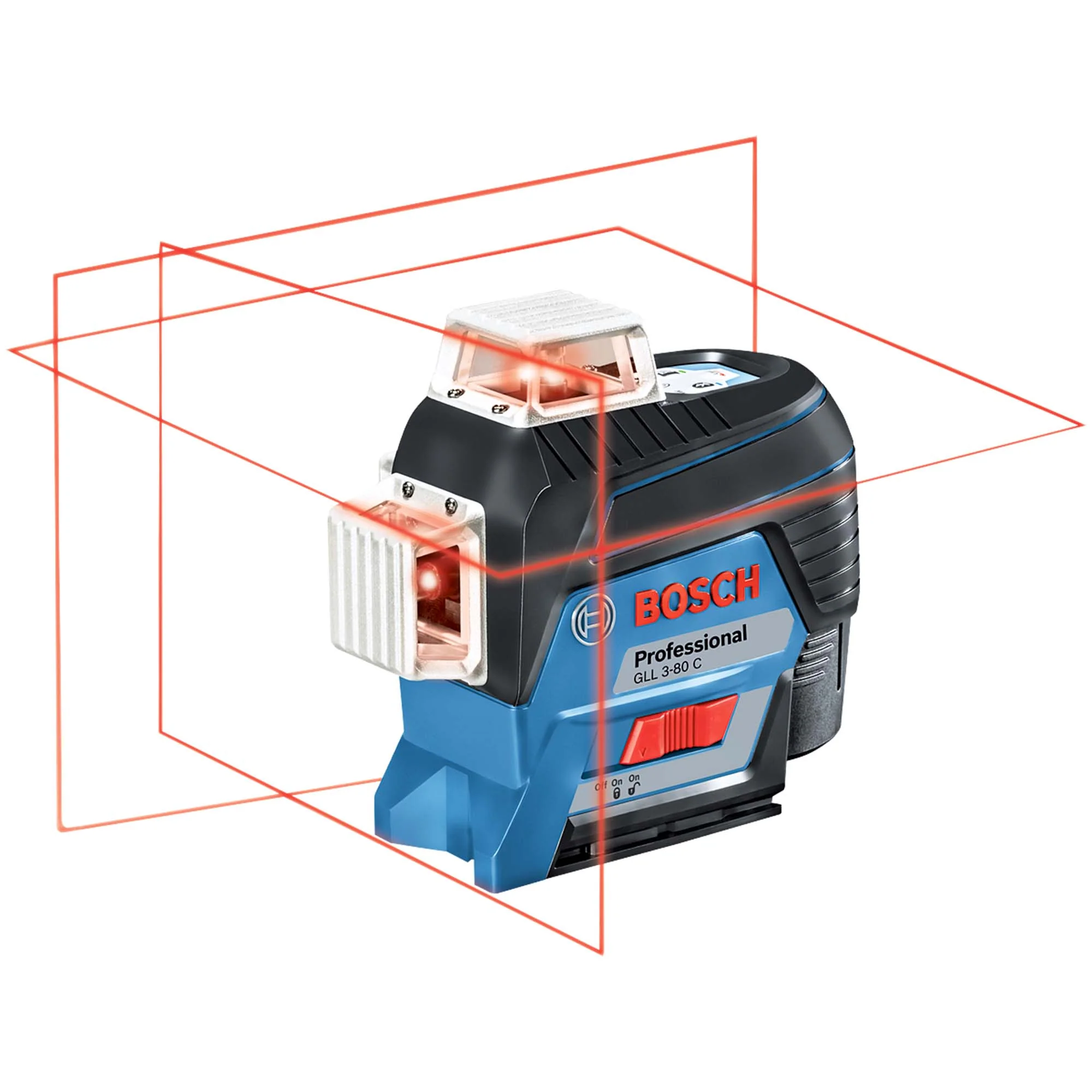 Livella laser Bosch GLL 3-80 C con ricevitore - Image 2