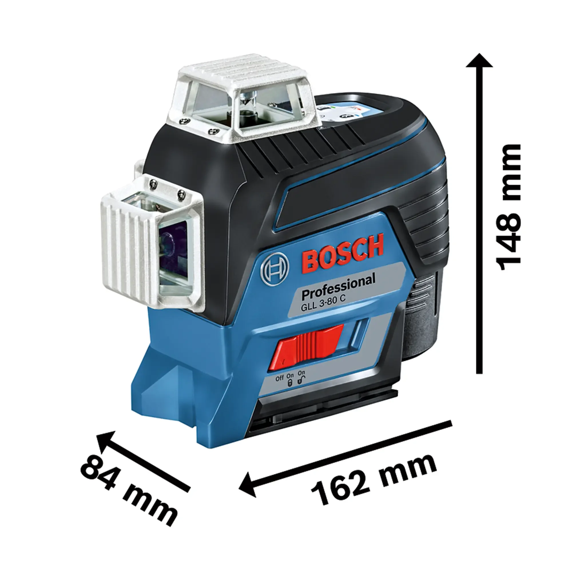 Livella Laser Bosch GLL 3-80 C PRO 12V - Image 3