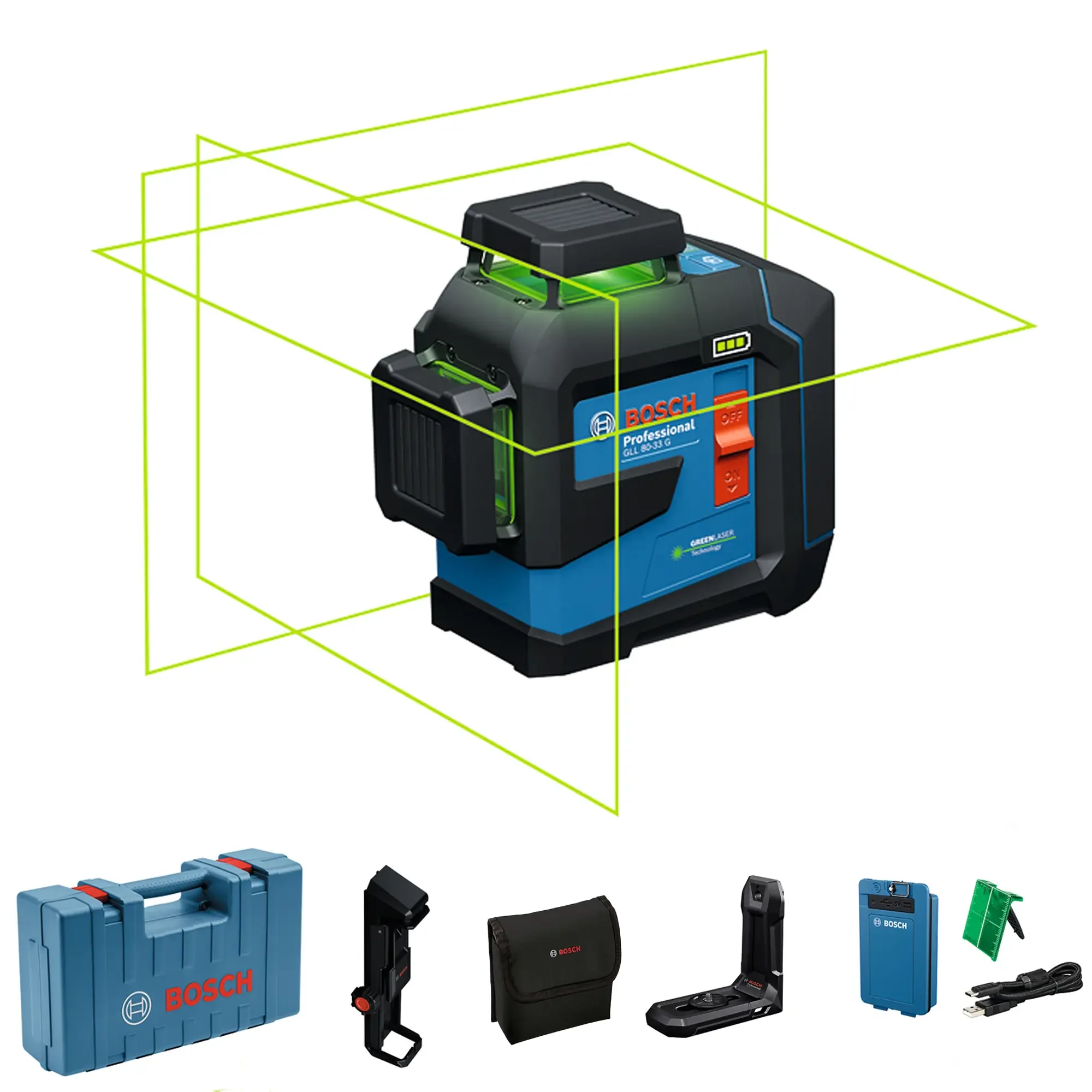 Livella Laser Bosch GLL 80-33 G - Image 3