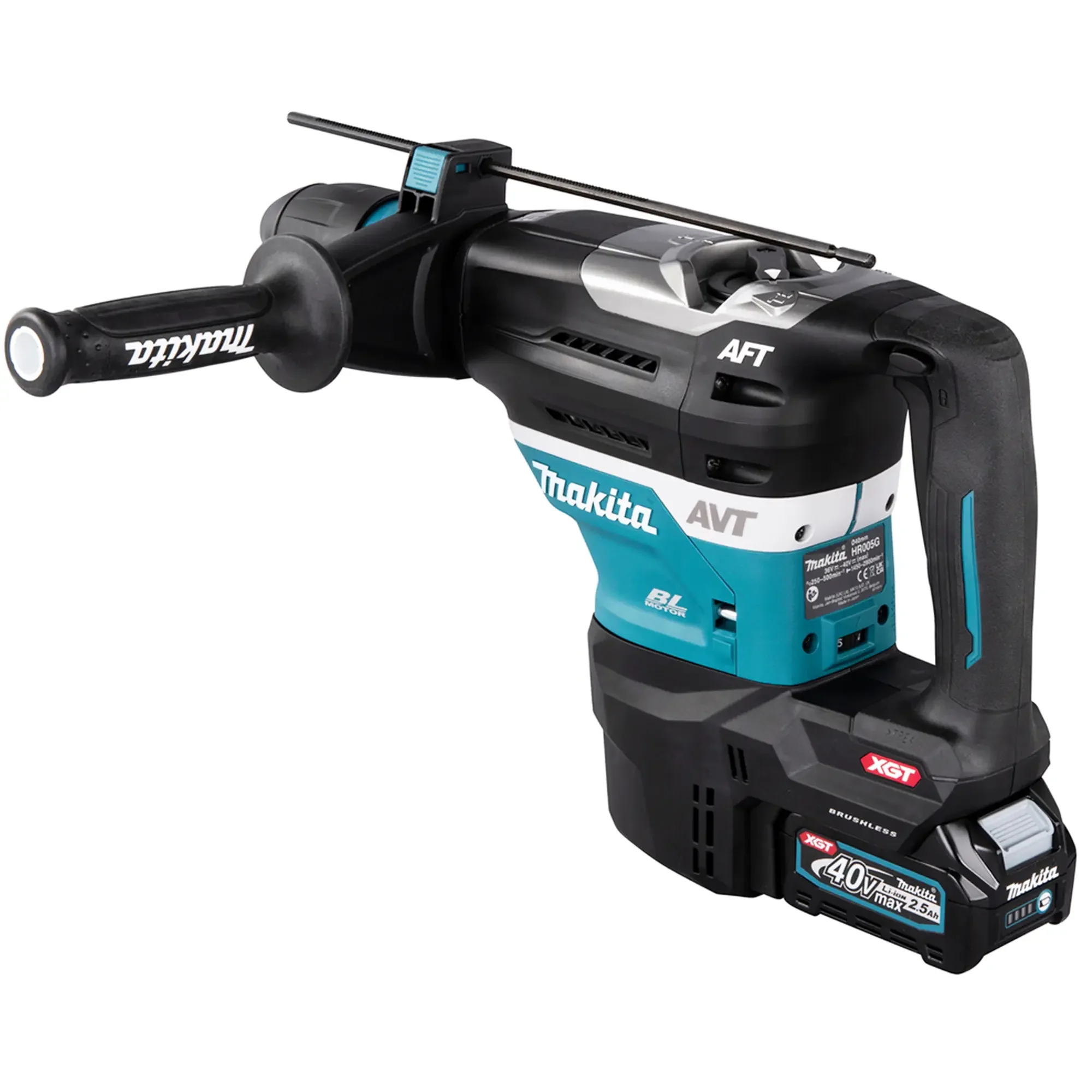 Martello Demolitore Rotativo Makita HR005GT202 40V 5Ah - Image 3