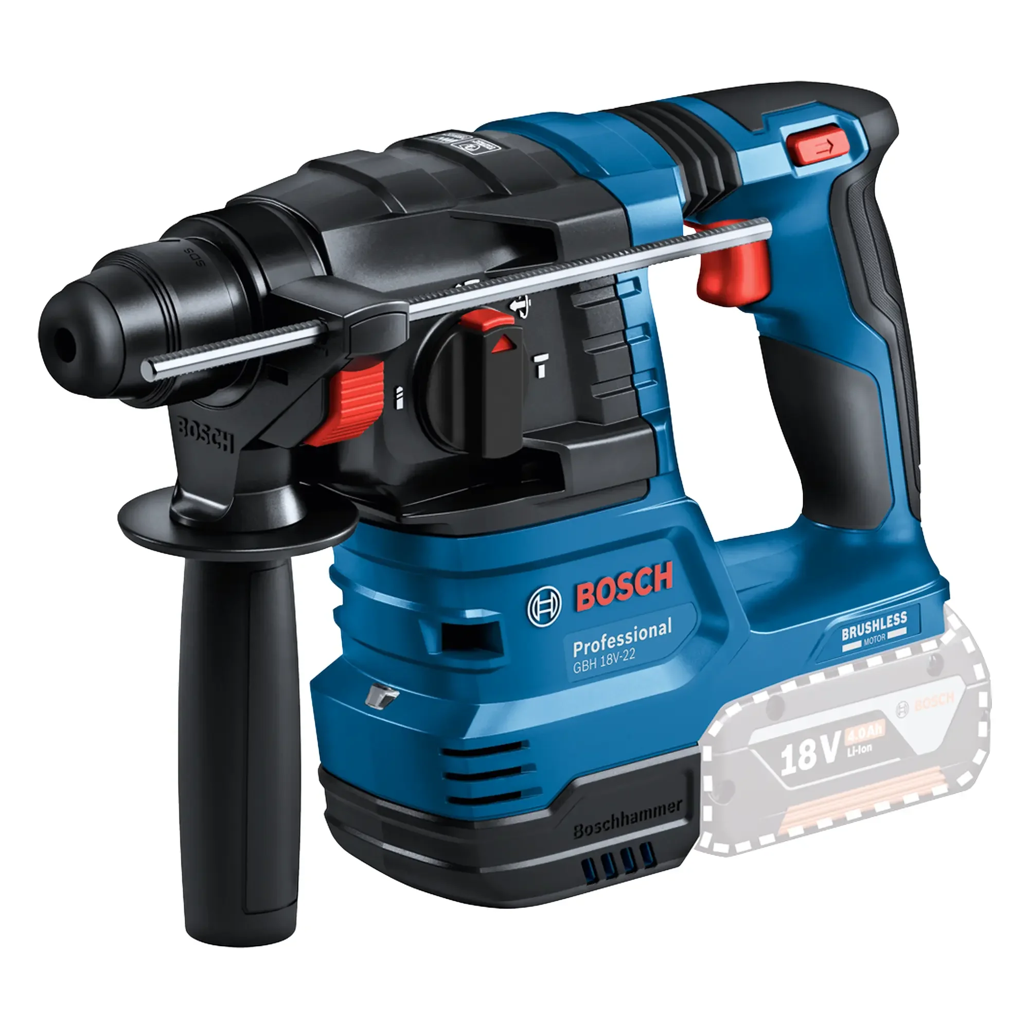Martello Perforatore Bosch GBH 18V-22 PRO 18V - Image 2